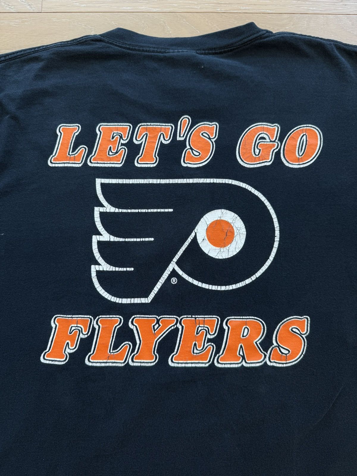 NHL Vintage Let’s Go Flyers NHL Bud Light Long Sleeve Size US XL / EU 56 / 4 - 2 Thumbnail