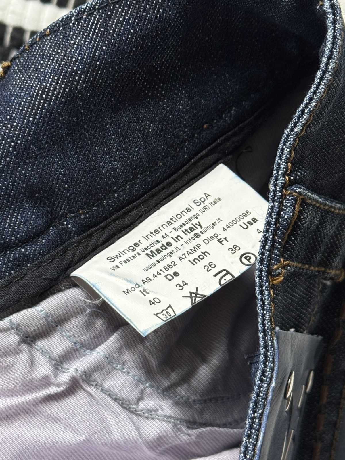 Other VINTAGE BLU BUBLOS PLEATED MINI DENIM SKIRT Size 27" / US 4 / IT 40 - 8 Thumbnail