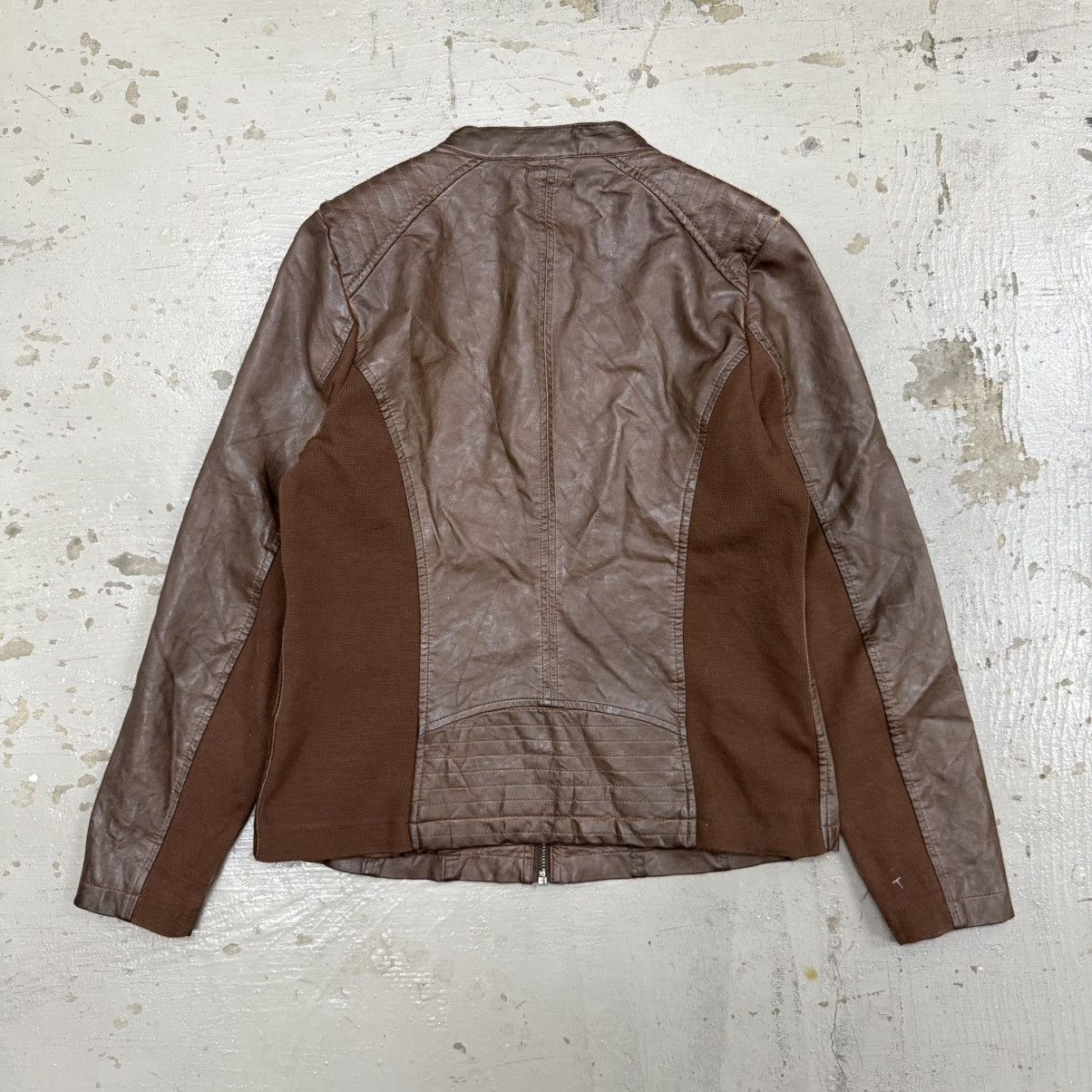 14th Addiction 14th Addiction Style Leather Biker Jacket Patina Size US S / EU 44-46 / 1 - 4 Thumbnail