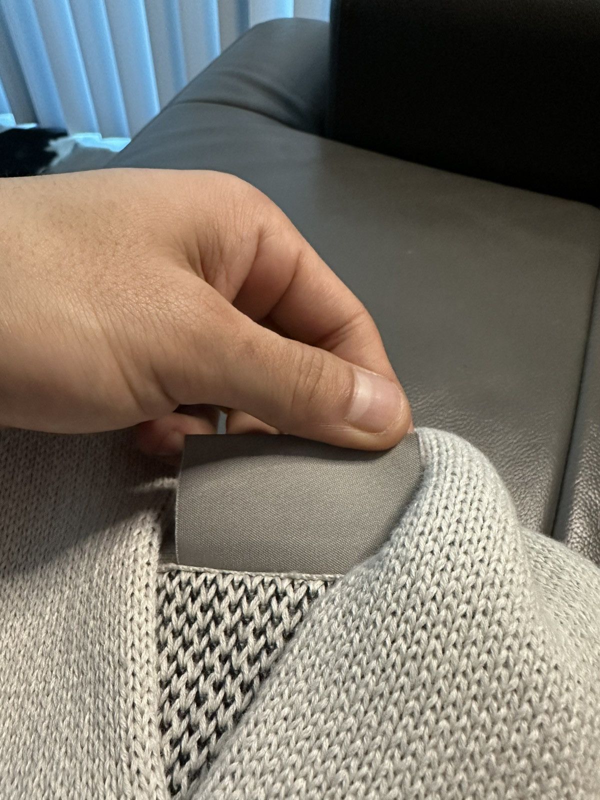Essentials × Fear of God FOG Essentials knit pullover hoodie Oatmeal Beige Cream Size US M / EU 48-50 / 2 - 12 Thumbnail