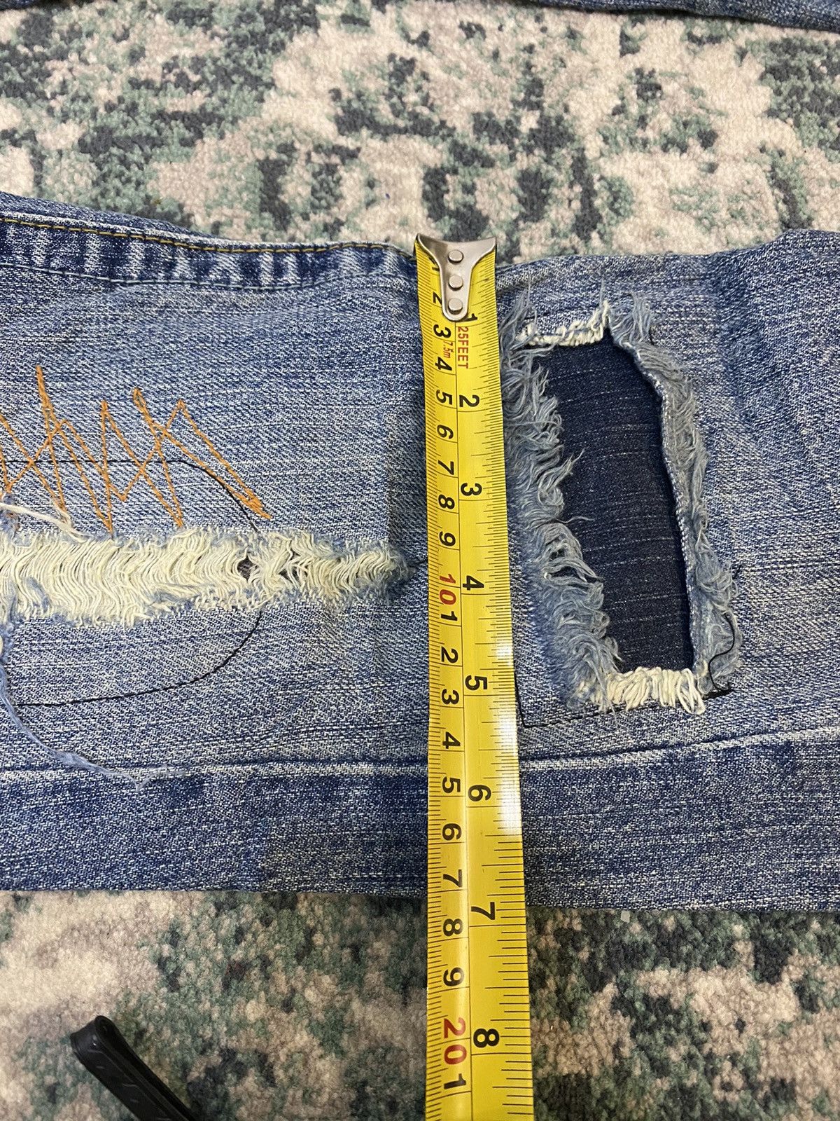 True Religion Reconstructed True Religion Flare Denim By La Limited Denim Size US 30 / EU 46 - 10 Thumbnail