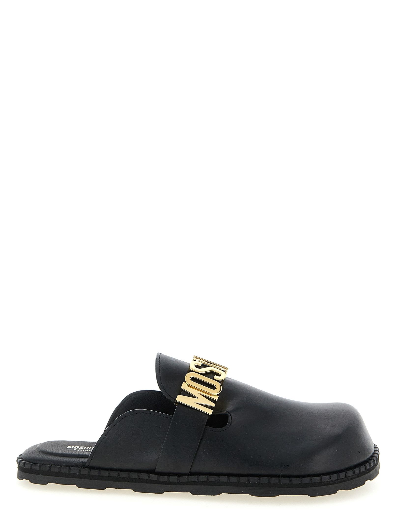 Moschino Leather sabots Size US 8 / EU 41 - 1 Thumbnail