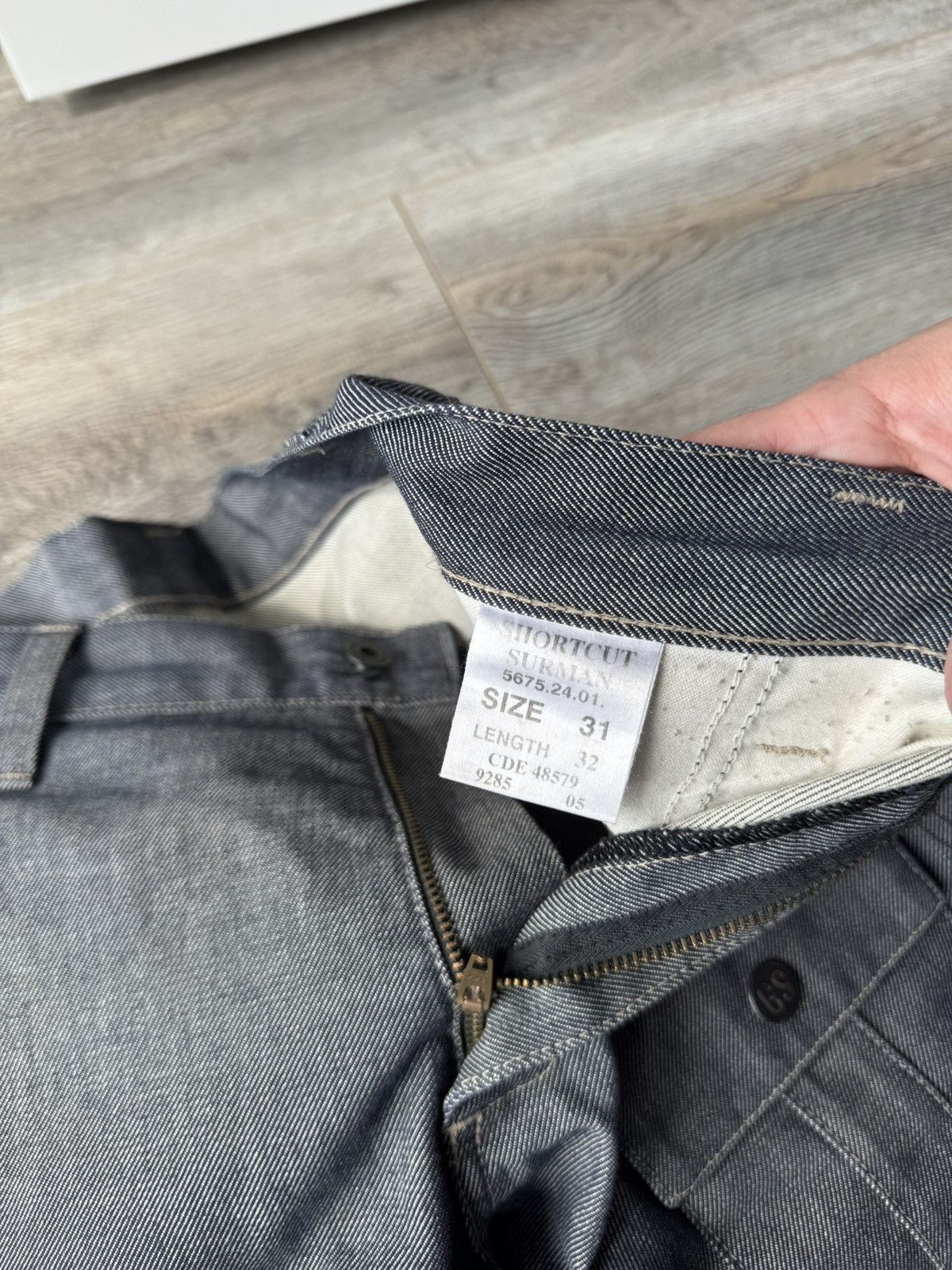 G-Star Vintage G-Star 90s Shortcut Surman Baggy Men's Jeans Size US 31 - 17 Thumbnail