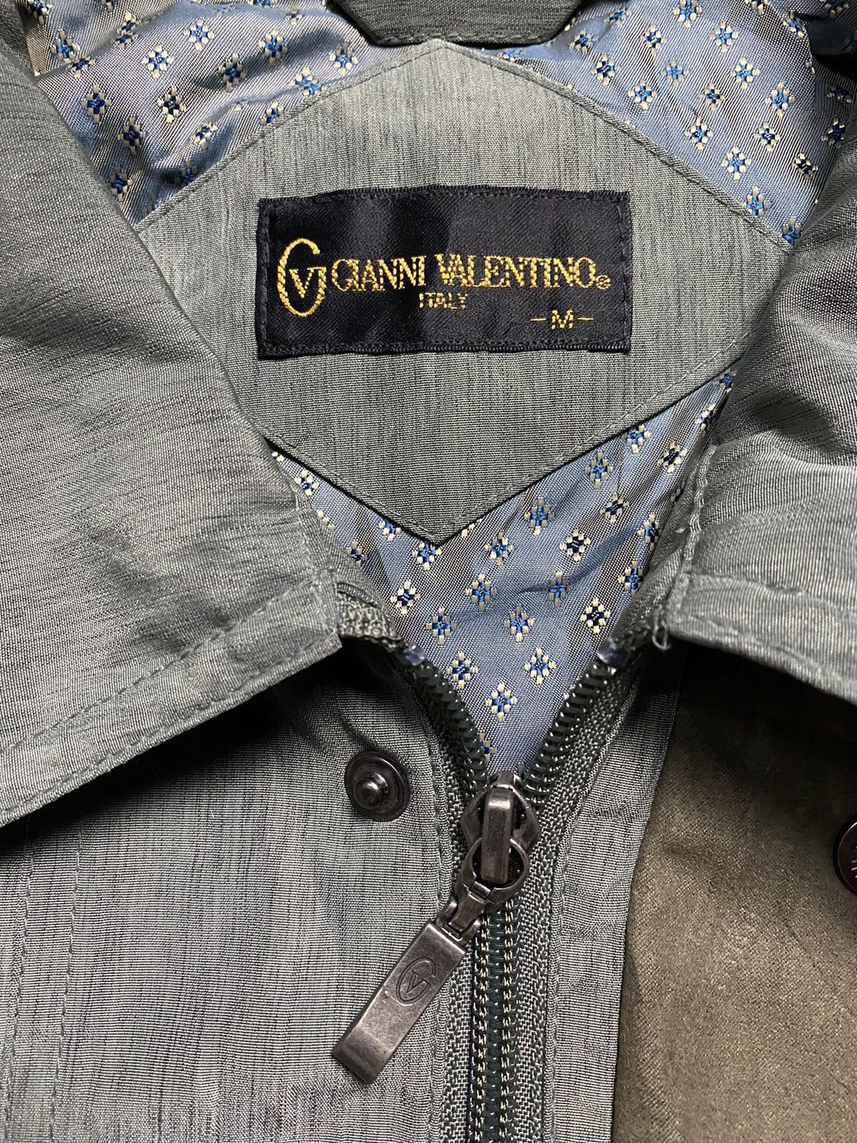 Gianni Valentino Vintage Gianni Valentino Nylon/ Poly Bombers Jacket Size US M / EU 48-50 / 2 - 7 Thumbnail