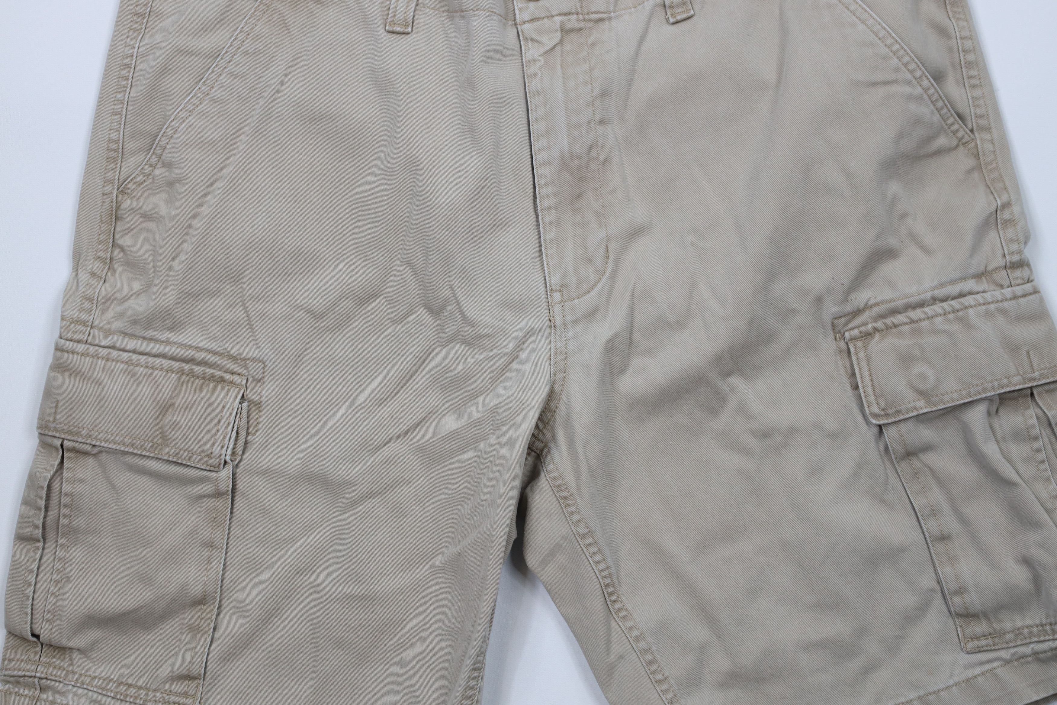 Eddie Bauer × Vintage Vintage Y2K Eddie Bauer Heavyweight Cargo Shorts Cotton Size US 40 / EU 56 - 3 Thumbnail