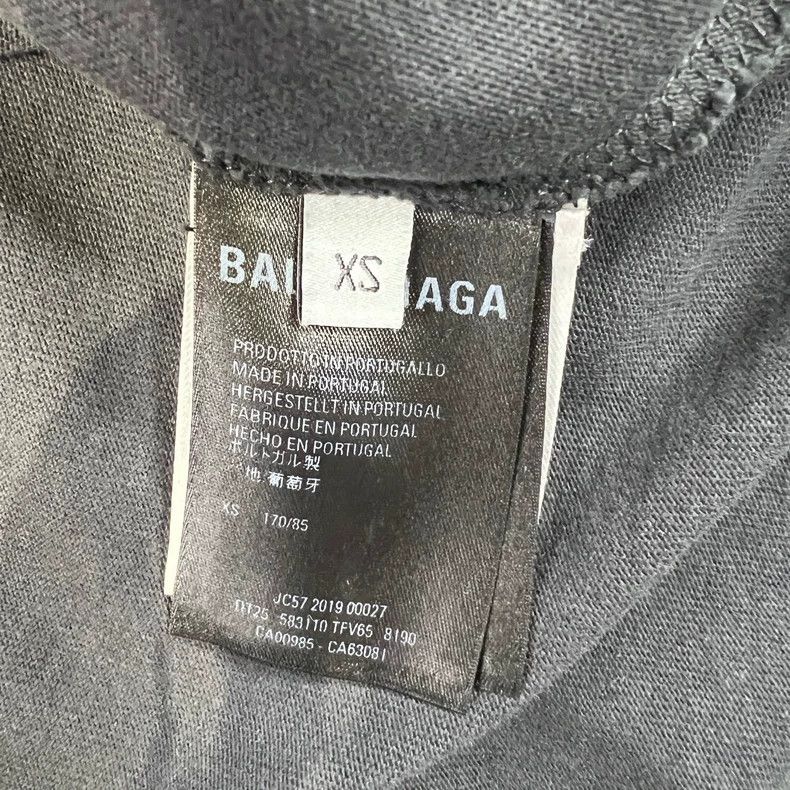 Balenciaga Balenciaga Buckle Velvet Logo High Neck Long Sleeve Size US XS / EU 42 / 0 - 5 Thumbnail