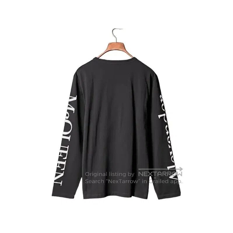 Alexander McQueen Alexander McQueen Black Long Sleeve Printed Sweatshirt . Size US S / EU 44-46 / 1 - 2 Thumbnail