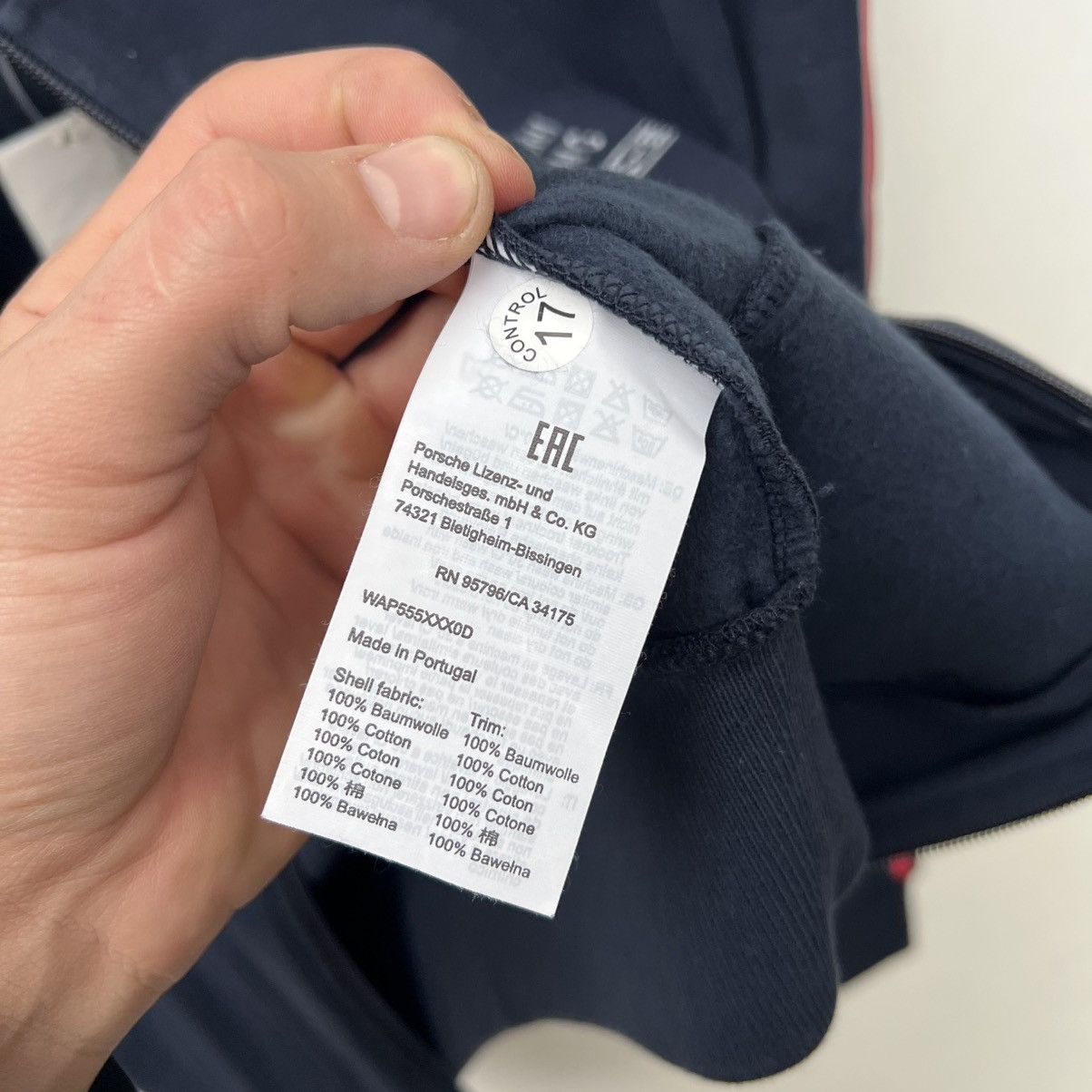 Porsche Design PORSCHE Martini Racing zip hoodie Size US S / EU 44-46 / 1 - 9 Thumbnail