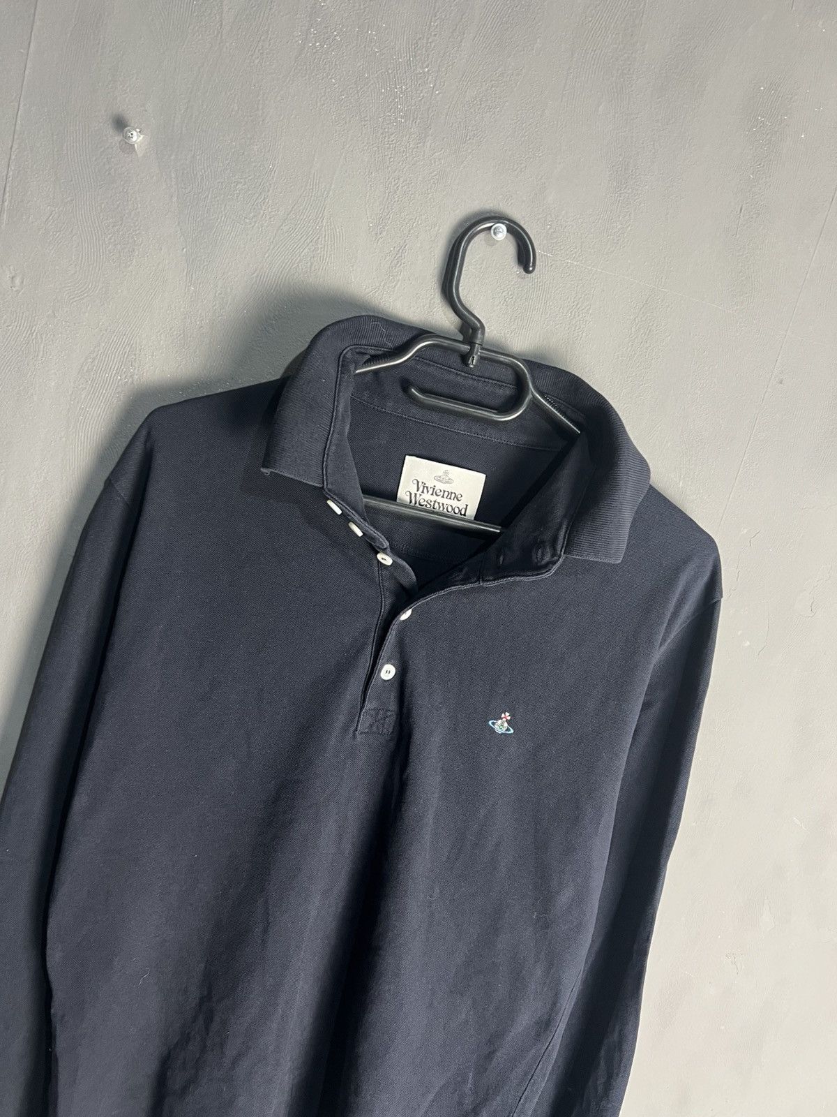Vivienne Westwood Vivienne Westwood Long Sleeve Polo Shirt Size US L / EU 52-54 / 3 - 2 Thumbnail