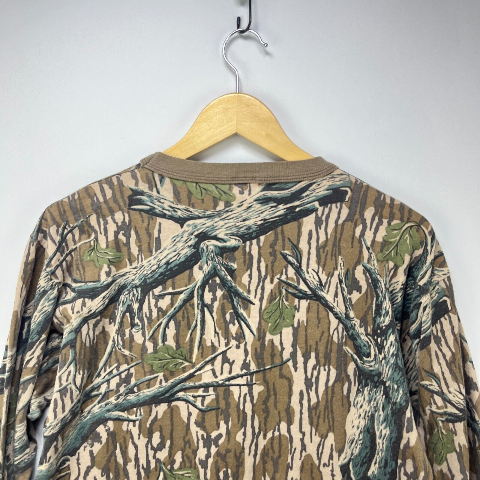 Vintage Vintage 80s Realtree Camo Single Stitch Long Sleeve Medium Size US M / EU 48-50 / 2 - 11 Thumbnail