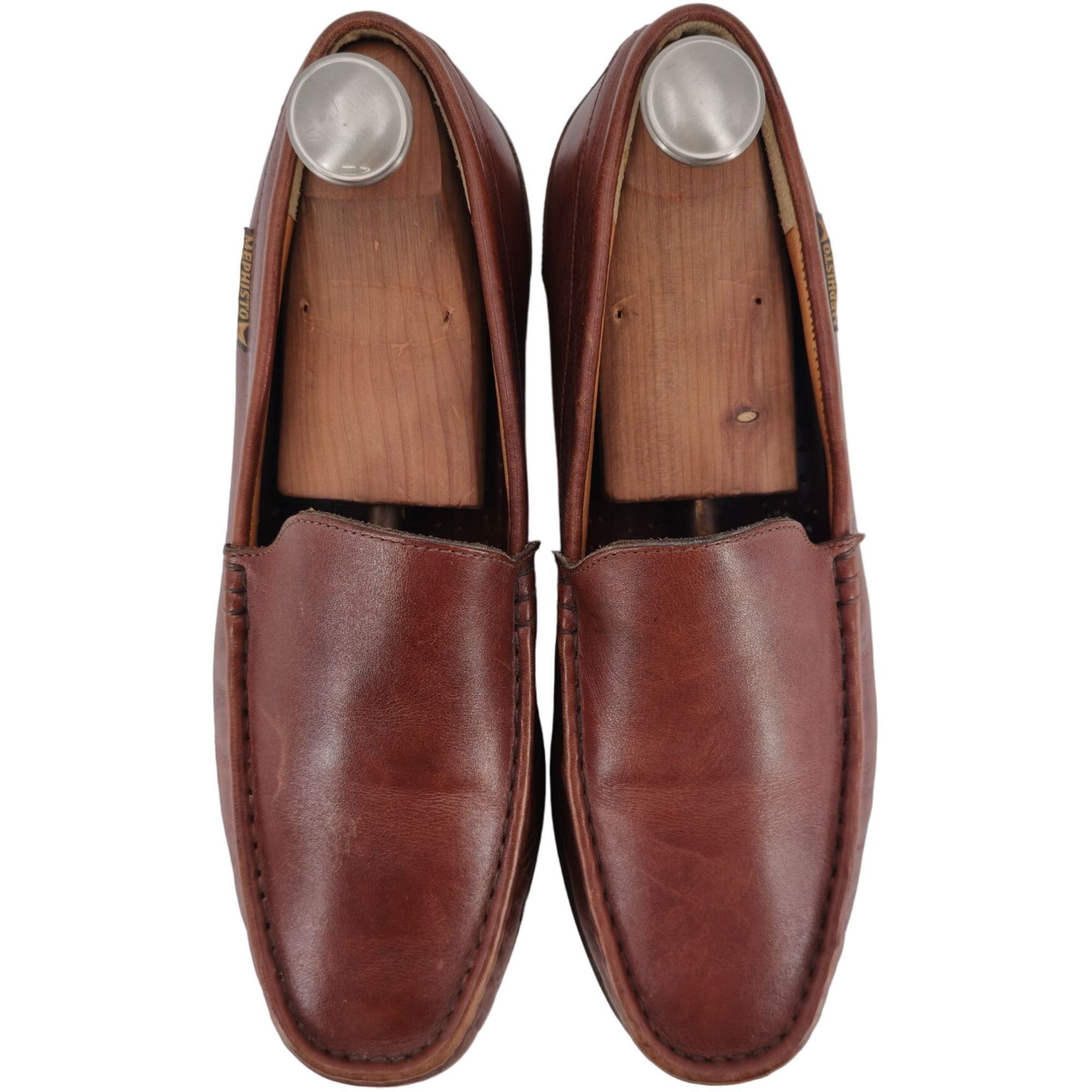 Mephisto Mephisto Spinmaker Brown Venetian Moc-toe Loafers Mens 10.5 Size US 10.5 / EU 43-44 - 9 Thumbnail