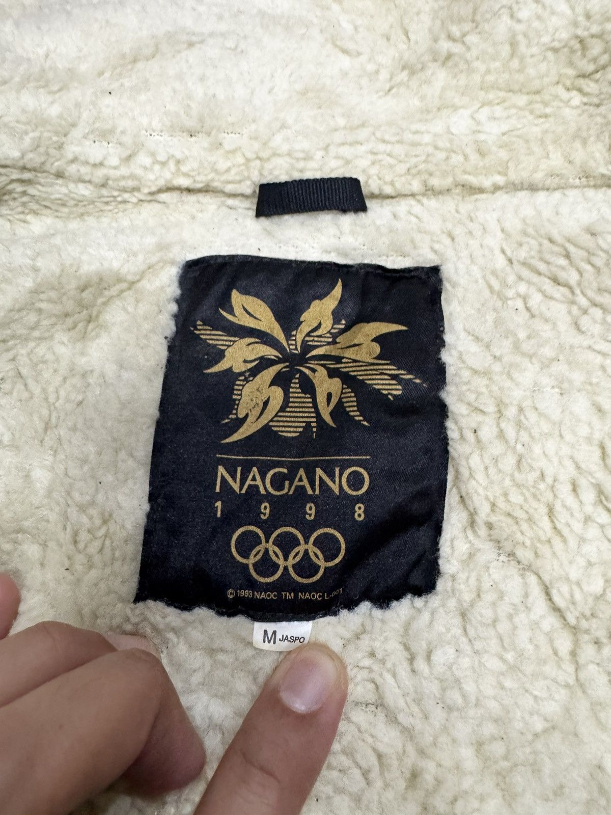 Mizuno VINTAGE 1998 MIZUNO OLYMPIC NAGANO SHEARLING WINTER JACKET Size US M / EU 48-50 / 2 - 6 Thumbnail