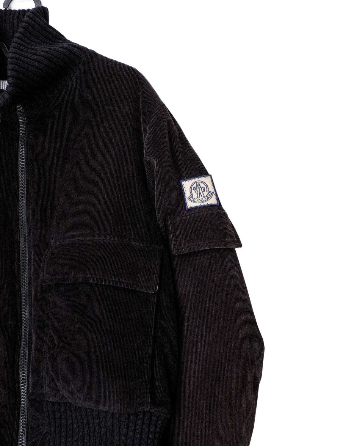 Moncler Moncler Gamme Bleu Corduroy Dark Brown Puffer Down Jacket Size US M / EU 48-50 / 2 - 3 Thumbnail