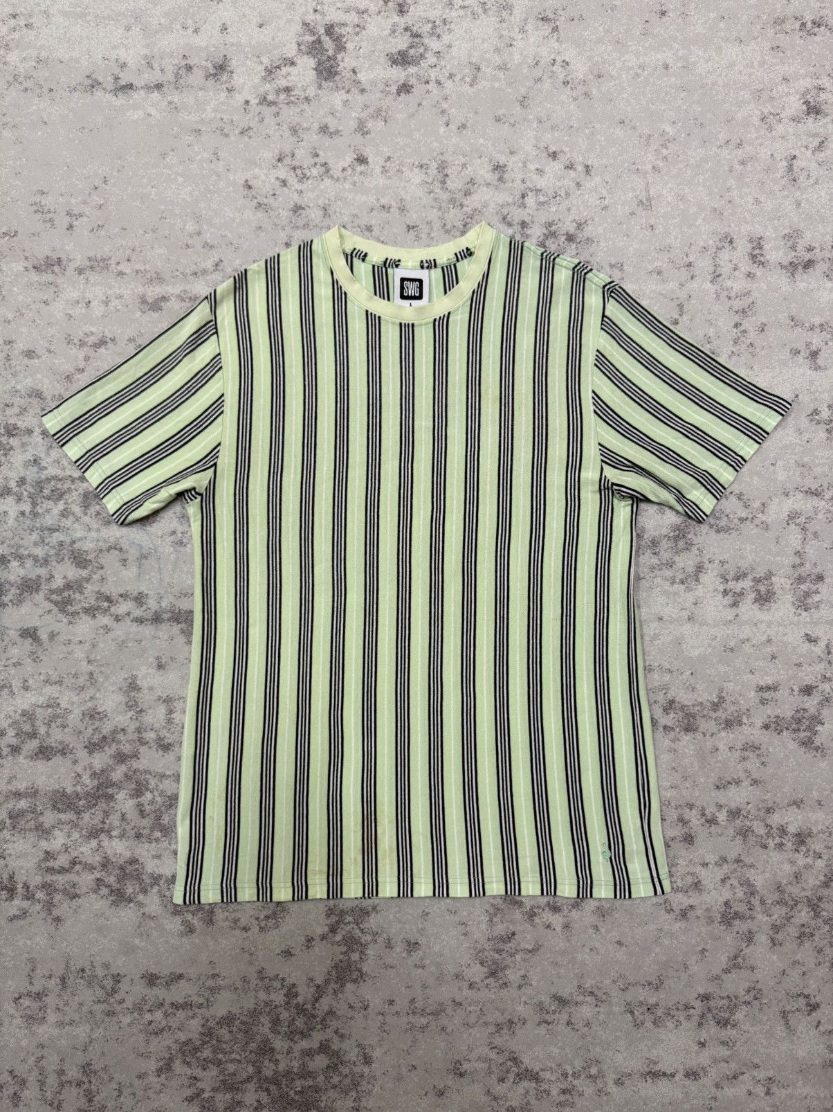 Swagger SWAGGER STRIPE MADE IN JAPAN TSHIRT Size US M / EU 48-50 / 2 - 1 Thumbnail