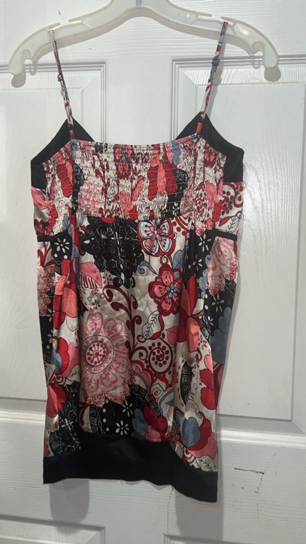Other Women's Charlotte Russe Camisole S Red Black Floral Size S / US 4 / IT 40 - 5 Thumbnail