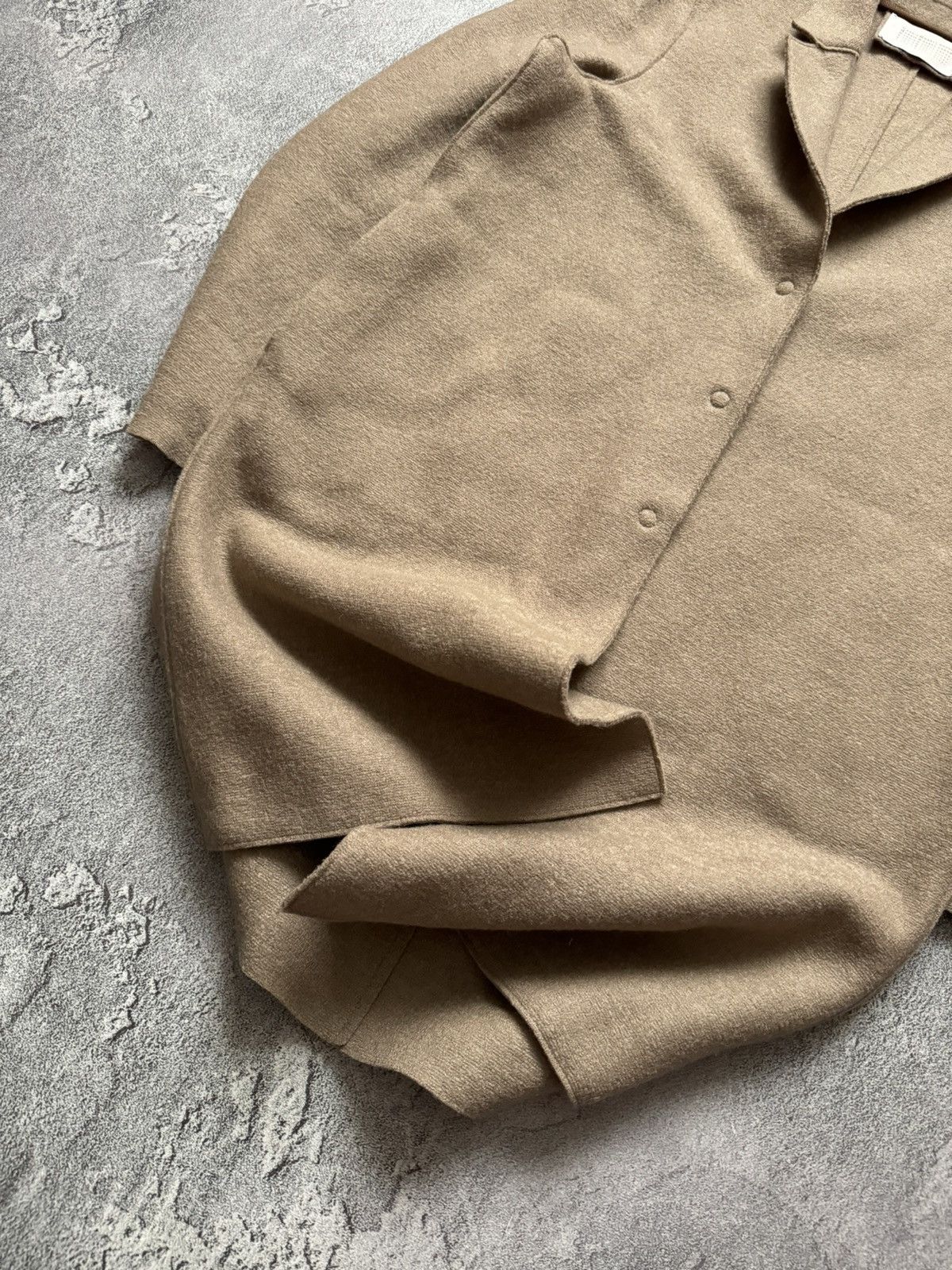 Harris Wharf London Harris Wharf London IT44 A1301MLK coat wool jacket button up Size M / US 6-8 / IT 42-44 - 2 Thumbnail