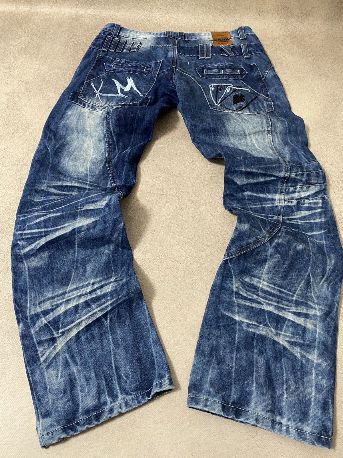 Vintage Kosmo Lupo pants baggy If Six Was Nine style y2k jeans Size US 34 / EU 50 - 2 Thumbnail