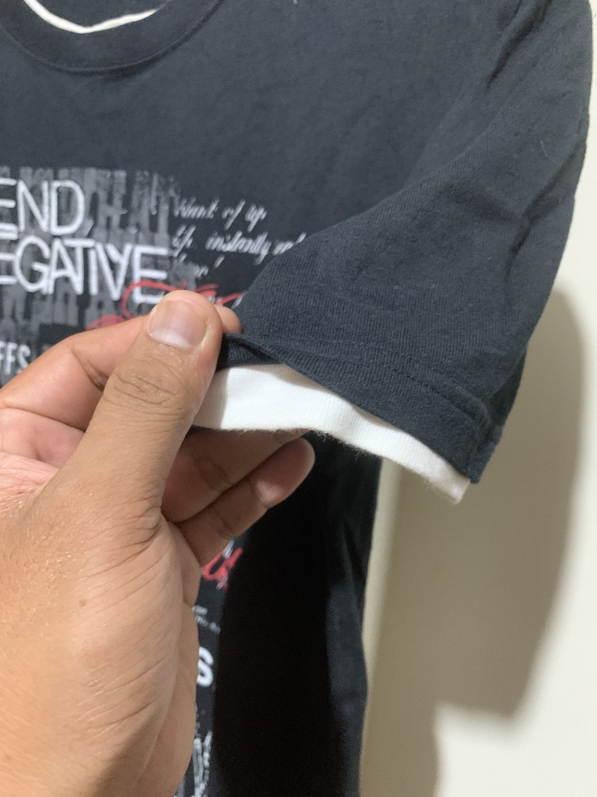 Japanese Brand Japanese Freebeat Double Layer /LGB/ifsixwasnine Style Tee Size US M / EU 48-50 / 2 - 5 Thumbnail