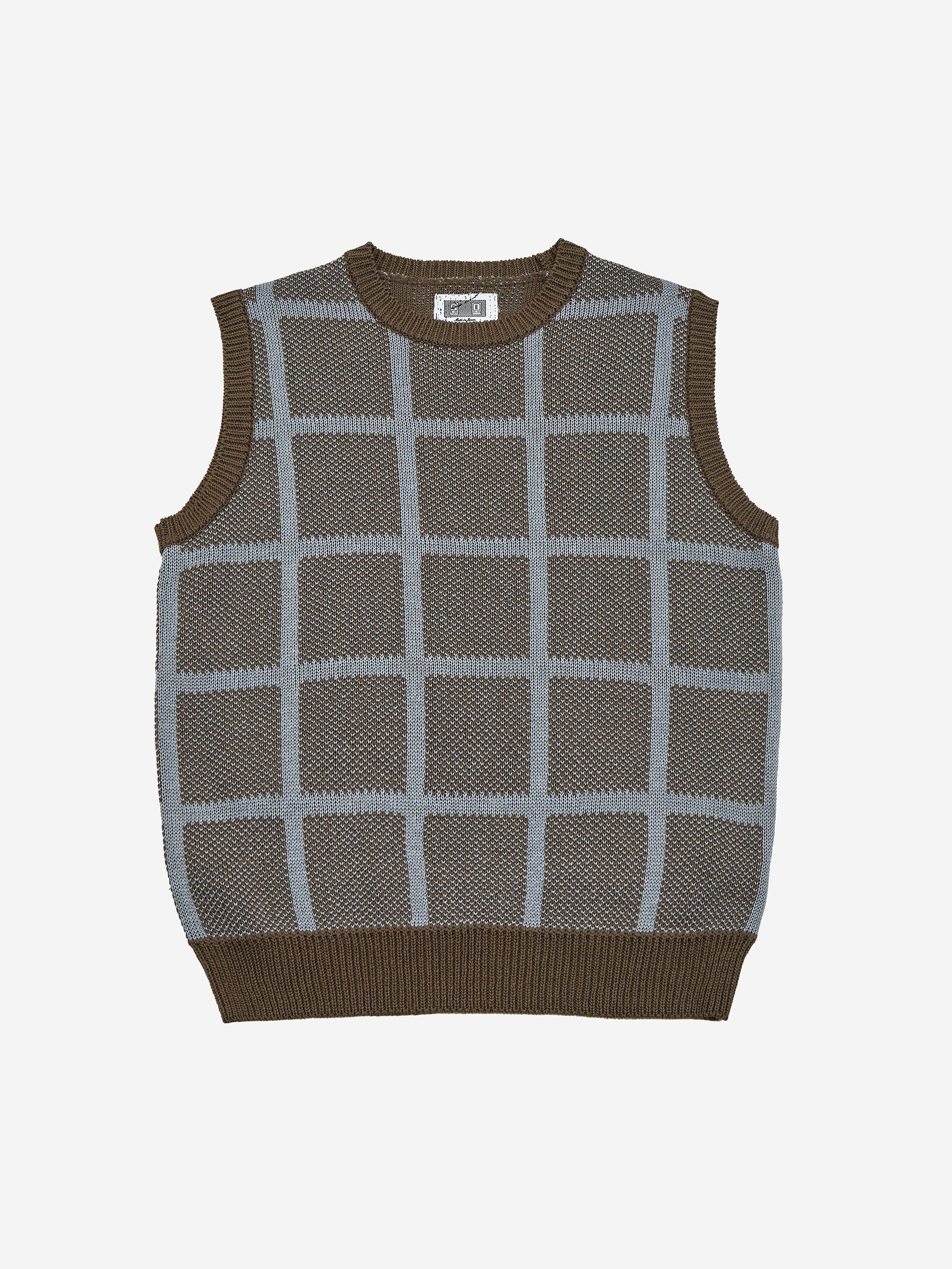 C.E cavempt STRIPE LOOSE WAFFLE KNIT﻿ Men's Cav Empt Stripe Loose