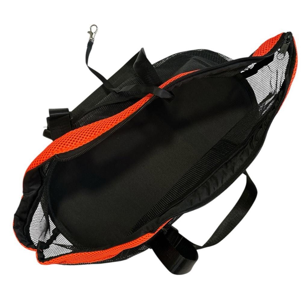Designer Pet Carrier Bag - Portable Mesh Travel tote bag Size ONE SIZE - 2 Thumbnail