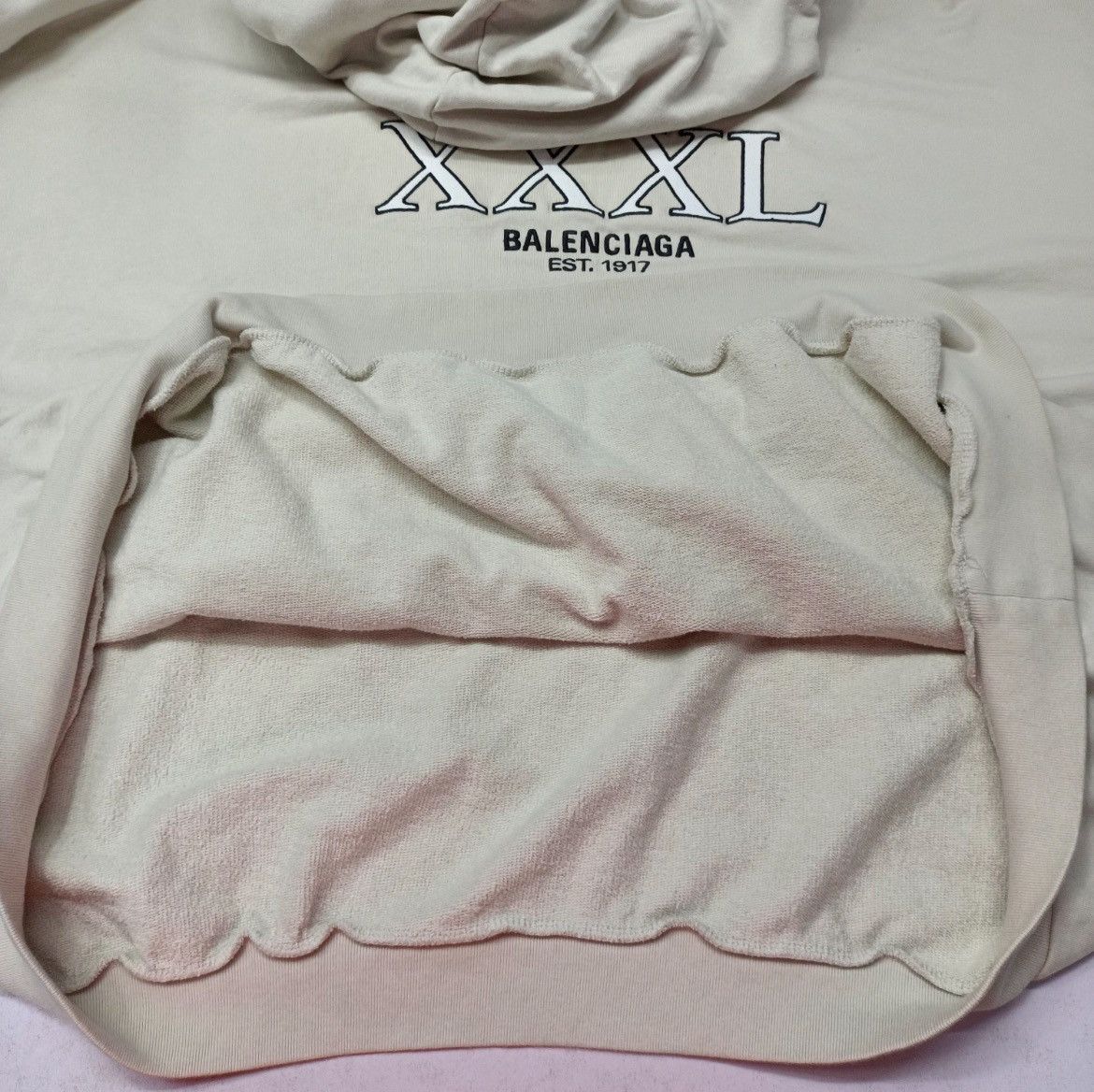 Balenciaga Balenciaga XXXL-print logo hoodie Size US M / EU 48-50 / 2 - 4 Thumbnail