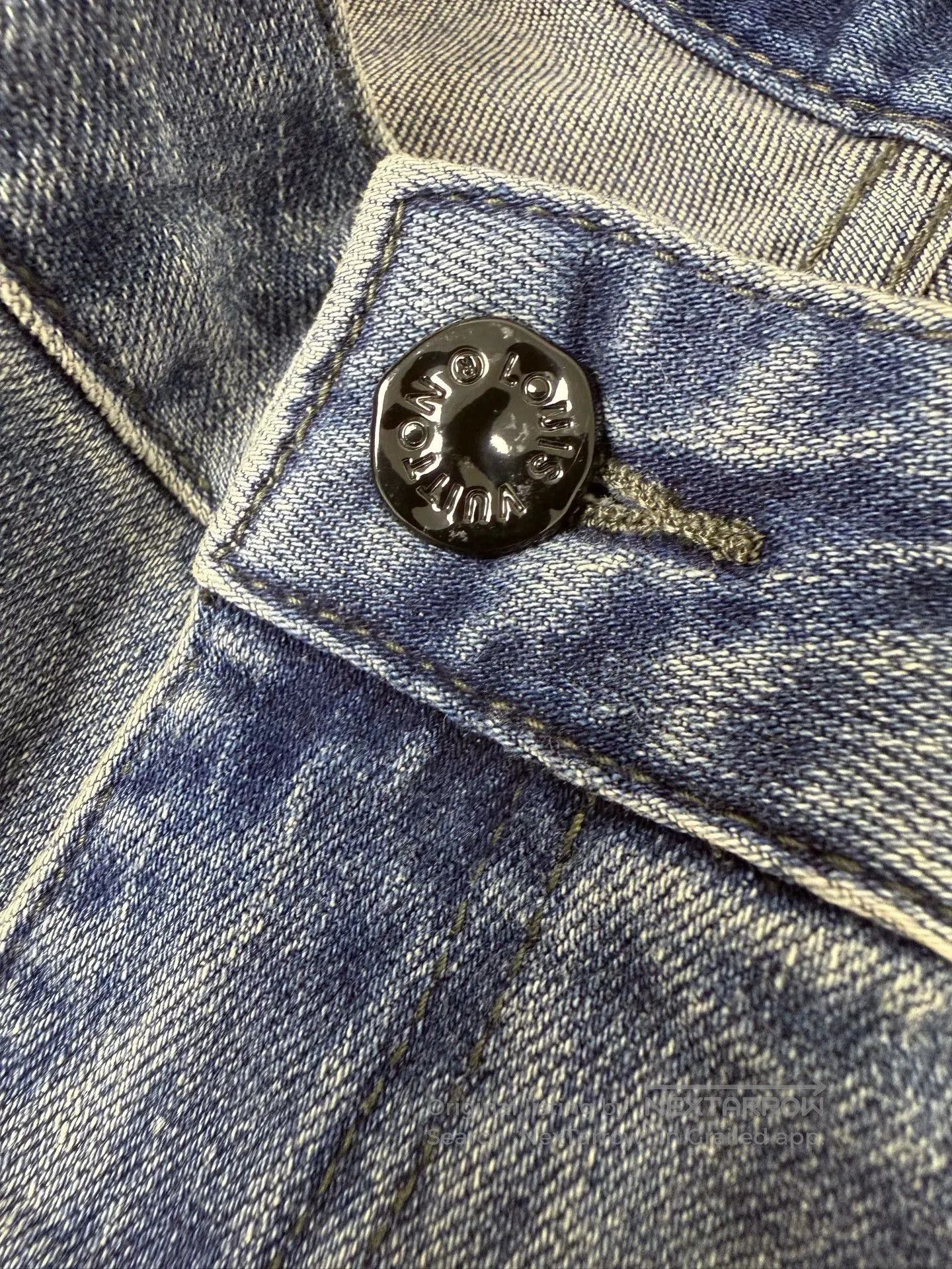 Louis Vuitton Louis Vuitton Blue Jeans. Size 35" - 3 Thumbnail