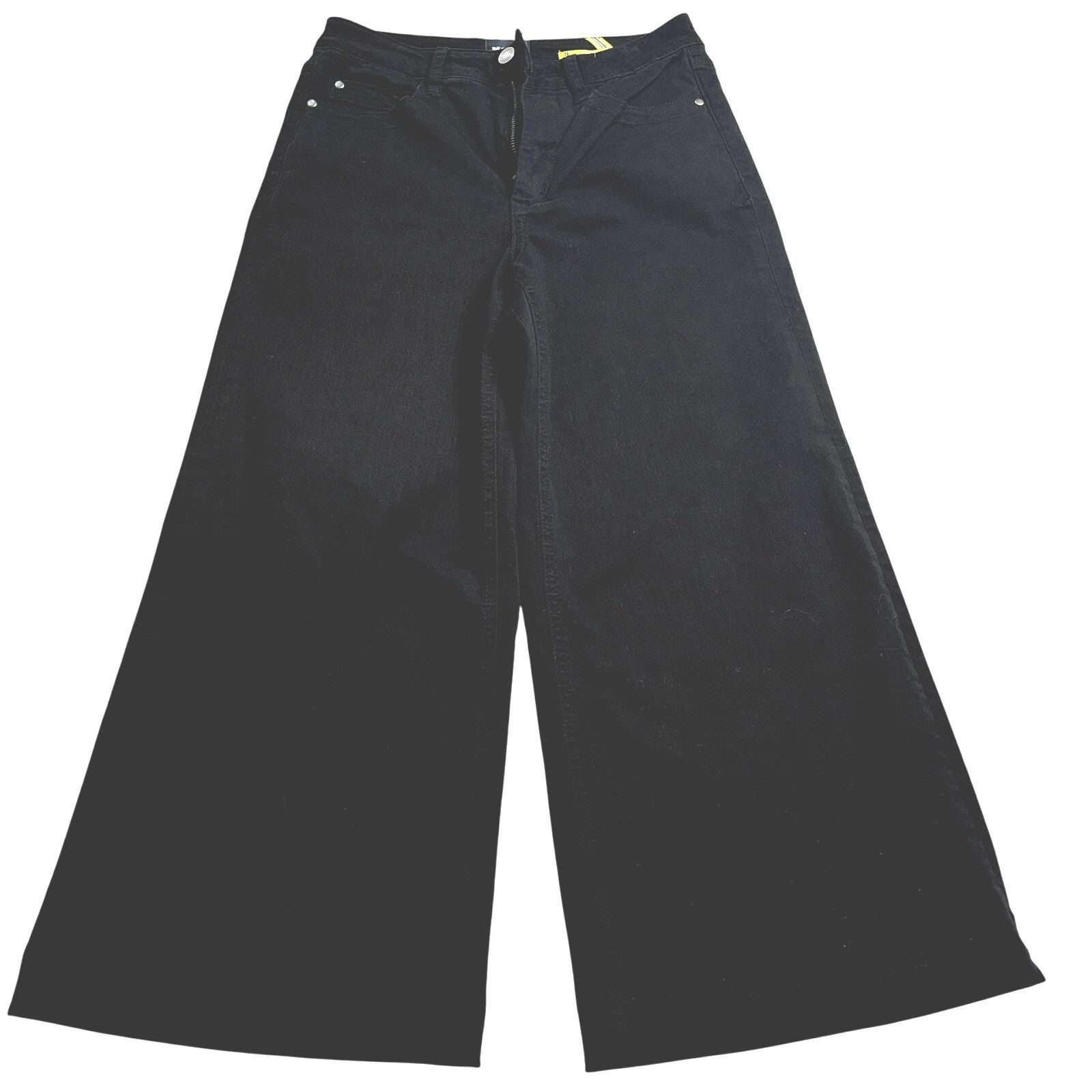 Anthropologie Maeve Anthropologie Women's Black Cotton Pants NWOT Sz 26 Wi Size 34" / US 12 / IT 48 - 1 Thumbnail