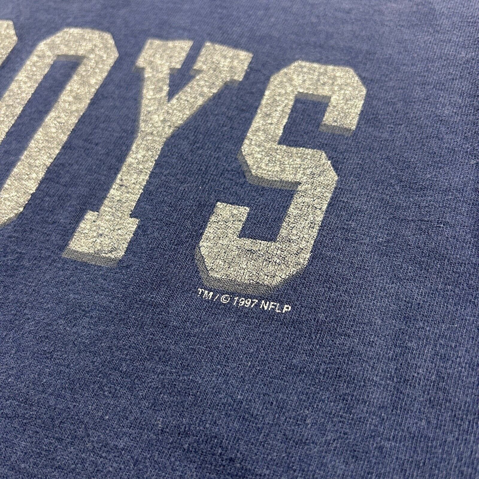 Vintage VINTAGE 90s | Dallas Cowboys Arch Logo Salem T-Shirt M Size US M / EU 48-50 / 2 - 4 Thumbnail