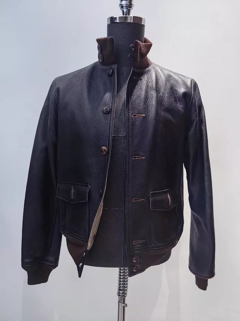 The Real McCoy's the real mccoys Size 40A1 Brown Jacket Size US M / EU 48-50 / 2 - 2 Thumbnail