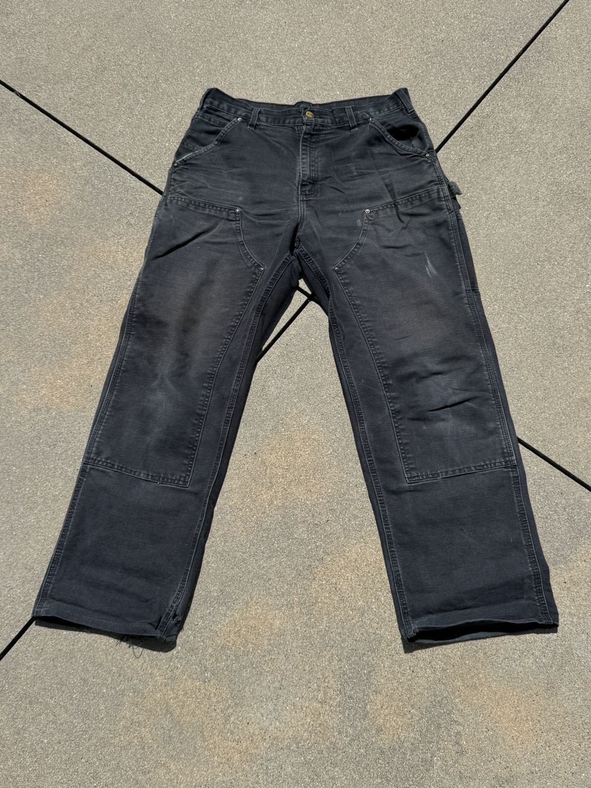 Carhartt Vintage Carhatt Double Knees Size US 31 - 1 Thumbnail