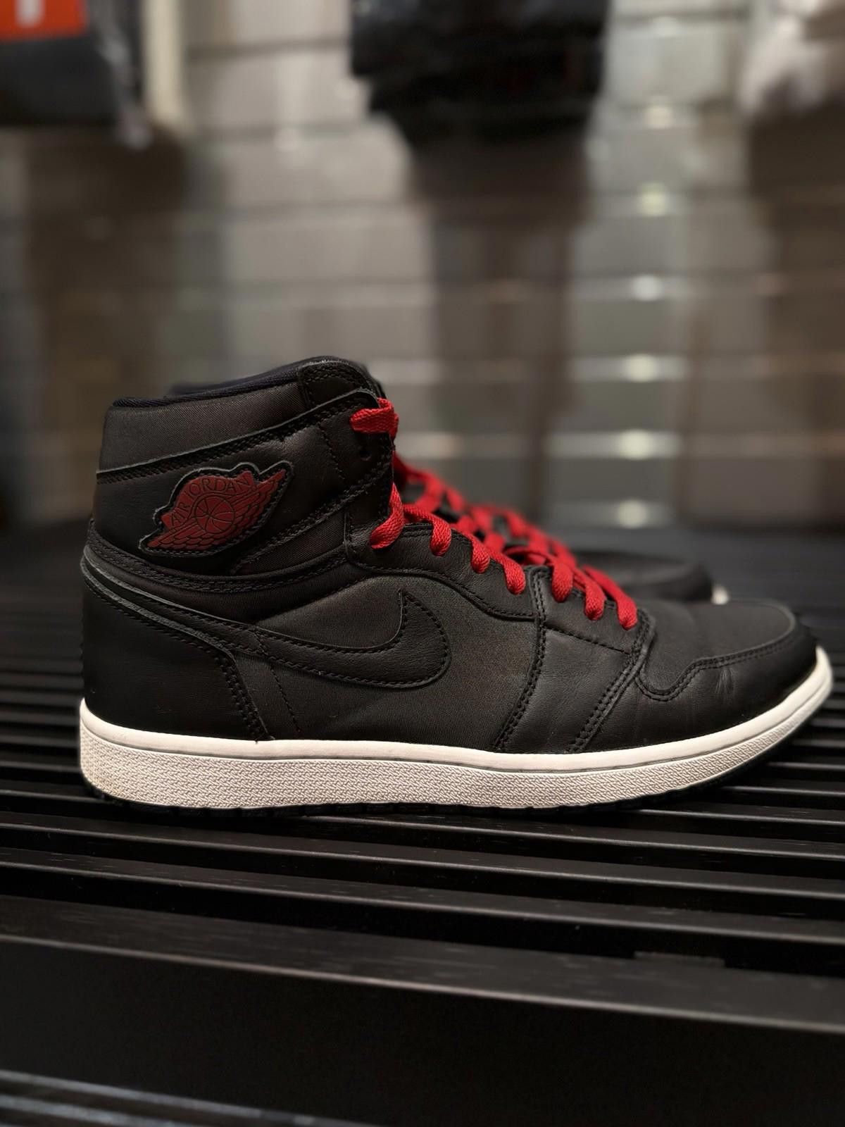 Jordan Brand Air Jordan 1 Retro OG High Black Gym Red 2020 Men's Size 12 Size US 12 / EU 45 - 2 Thumbnail