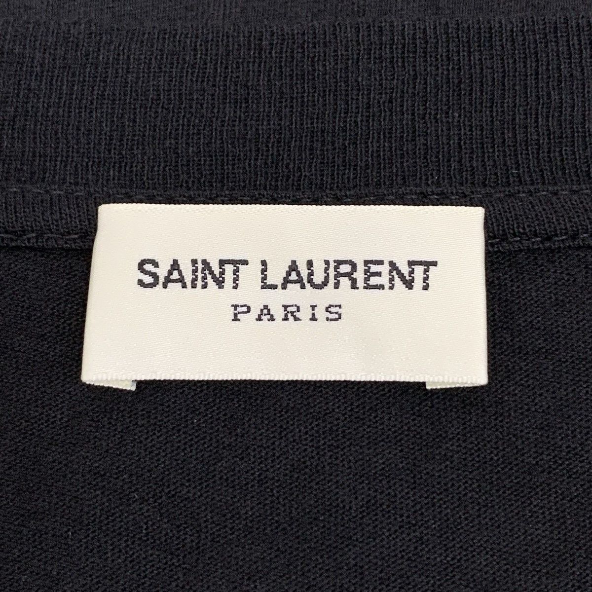 Yves Saint Laurent Yves Saint Laurent Logo Print Short Sleeve T-Shirt K26WX Size S / US 4 / IT 40 - 5 Thumbnail