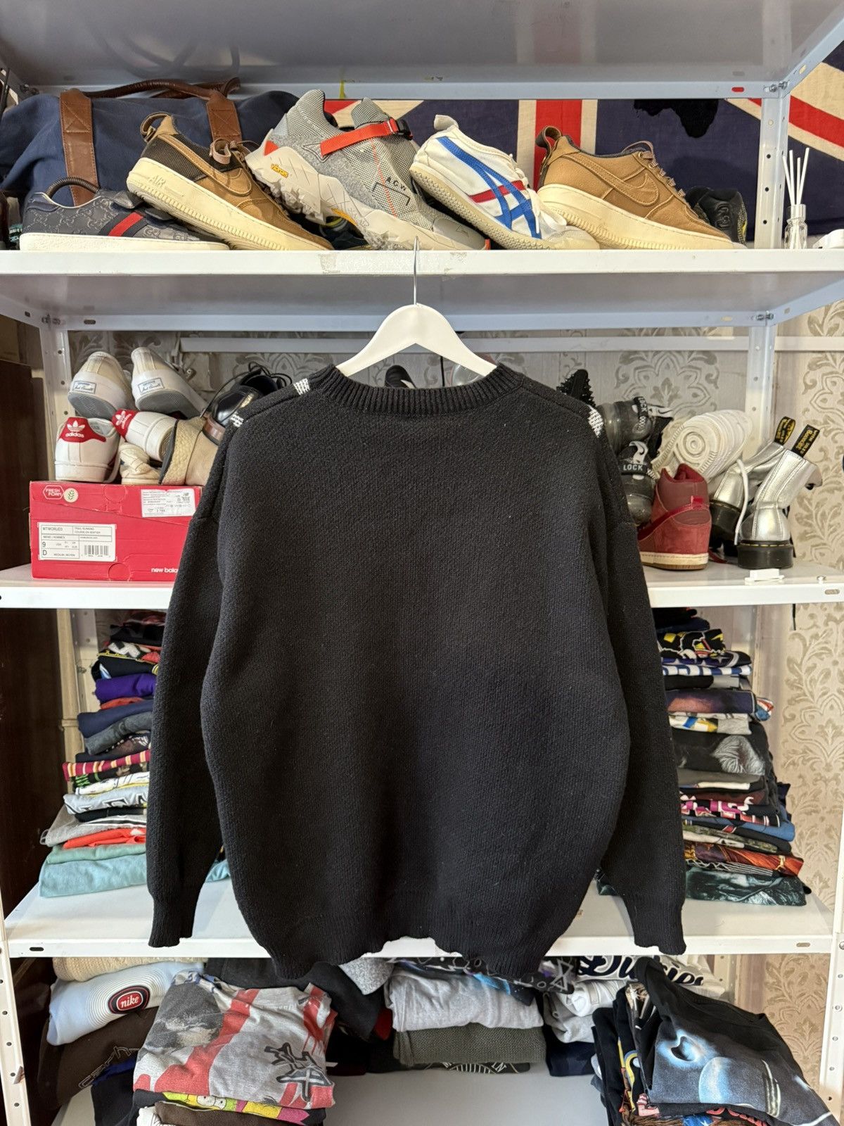 Japanese Brand Vintage Spider Web Knit Sweater Warm Pullover Jacquard Size US XL / EU 56 / 4 - 6 Thumbnail