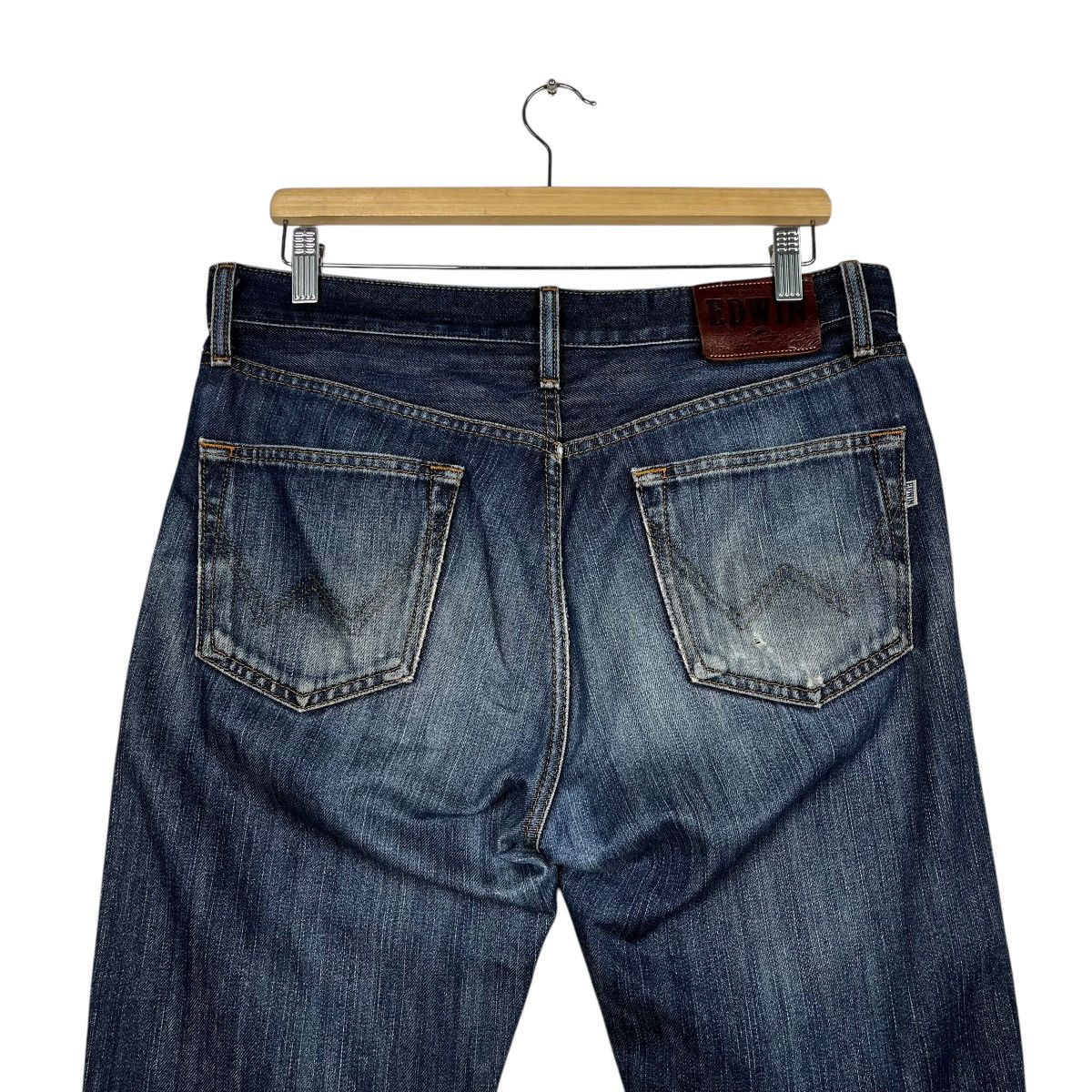 Edwin Vintage edwin 402 Distressed Denim Jeans Size 34" / US 12 / IT 48 - 8 Thumbnail