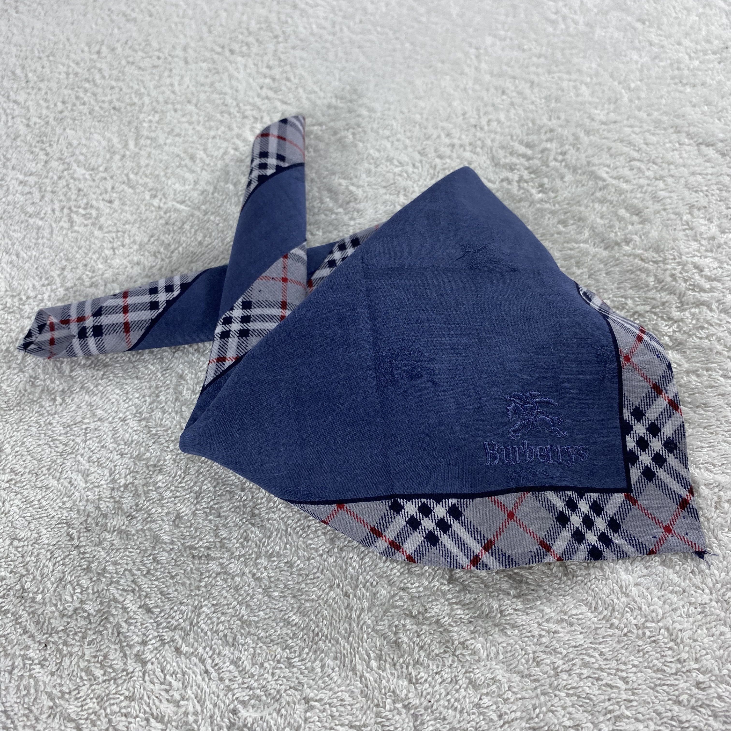 Burberry × Vintage Burberry Handkerchief / Neckerchief / Bandana Size ONE SIZE - 2 Thumbnail