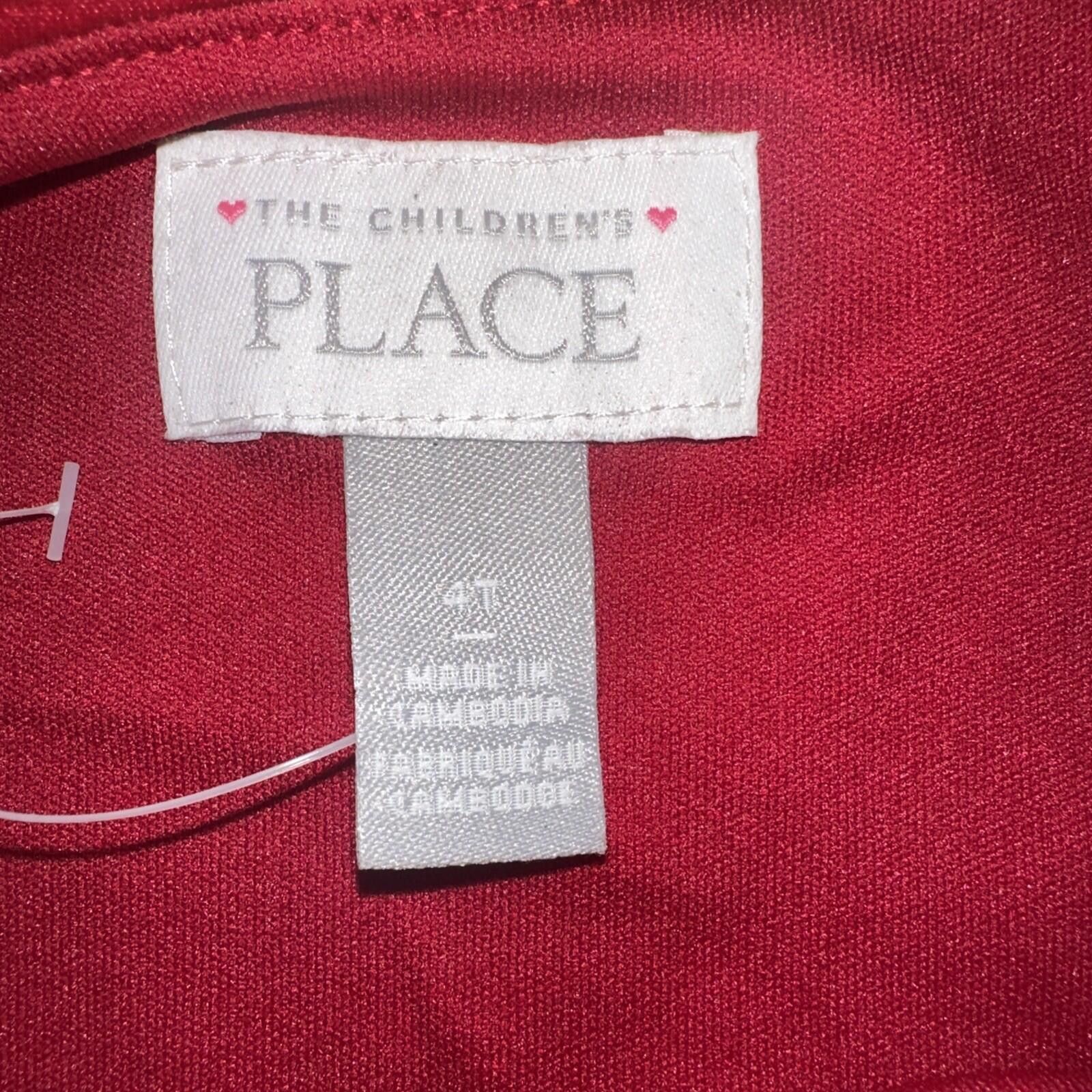 Other The Children's Place Red/Red And White Stripe Dress Bow 4T Size ONE SIZE - 2 Thumbnail