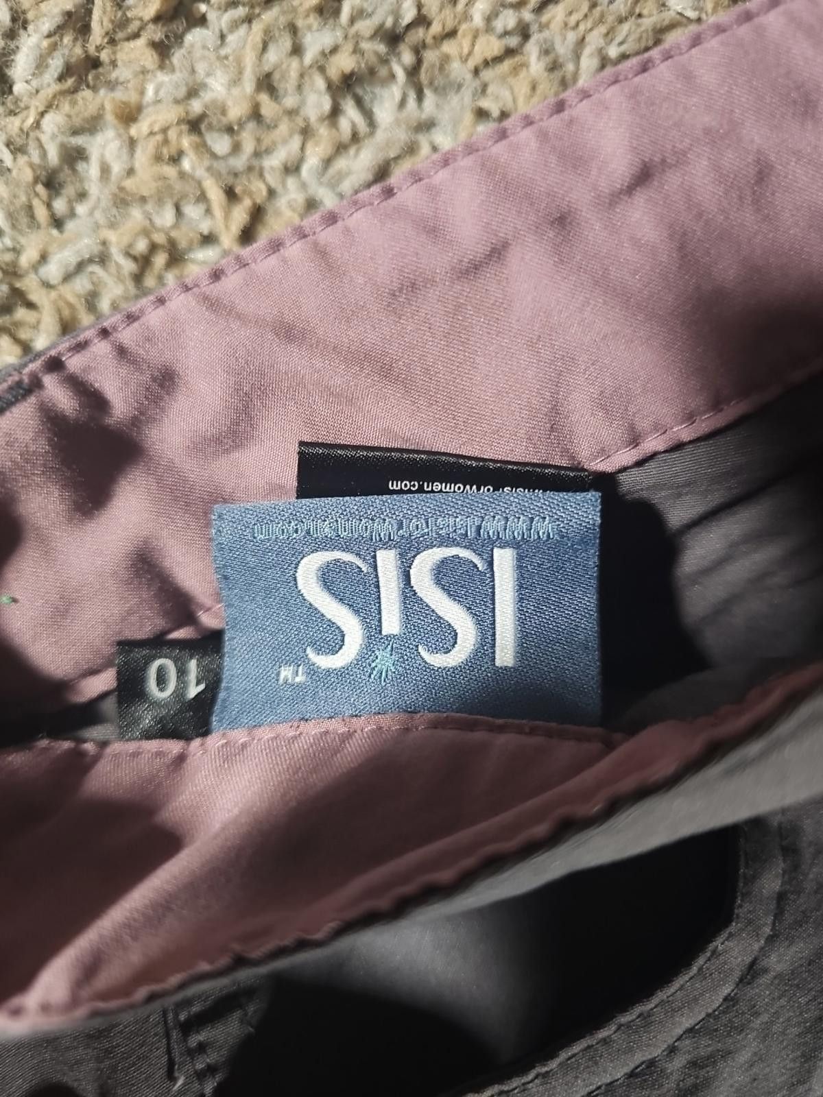 Issey Miyake Isis Sz 10 Nylon Gray Outdoor Pants Size 32" / US 10 / IT 46 - 3 Thumbnail