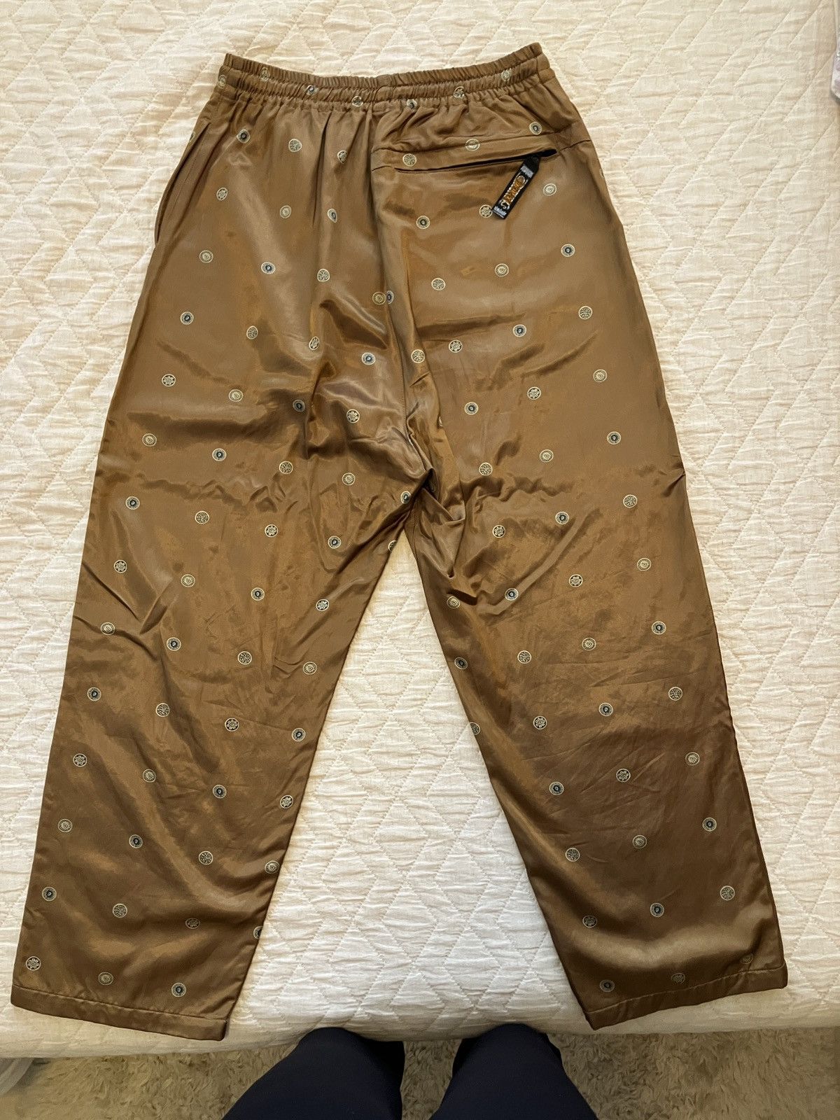 Kapital Cotton rayon fleece-lined bean-pattern high wasted pants Size 28" / US 6 / IT 42 - 2 Thumbnail