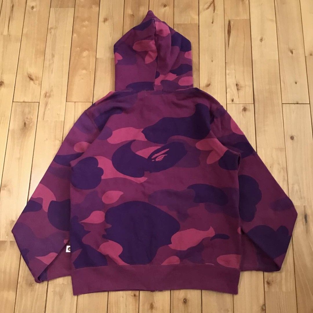 Bape × Nigo BAPE Giant Purple camo full zip hoodie a bathing ape NIGO Size US L / EU 52-54 / 3 - 2 Thumbnail