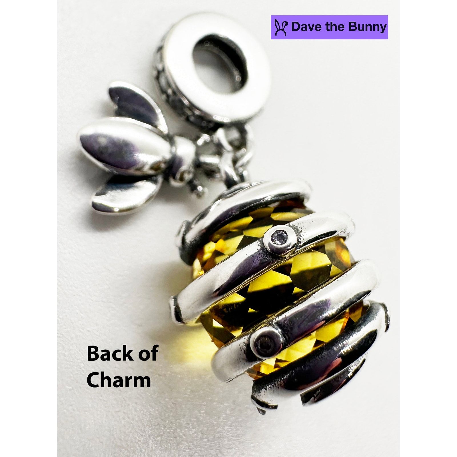 & Other Stories Bee and Hive Necklace - Bumblebee or Honeybee Charm Pendant Size ONE SIZE - 3 Thumbnail