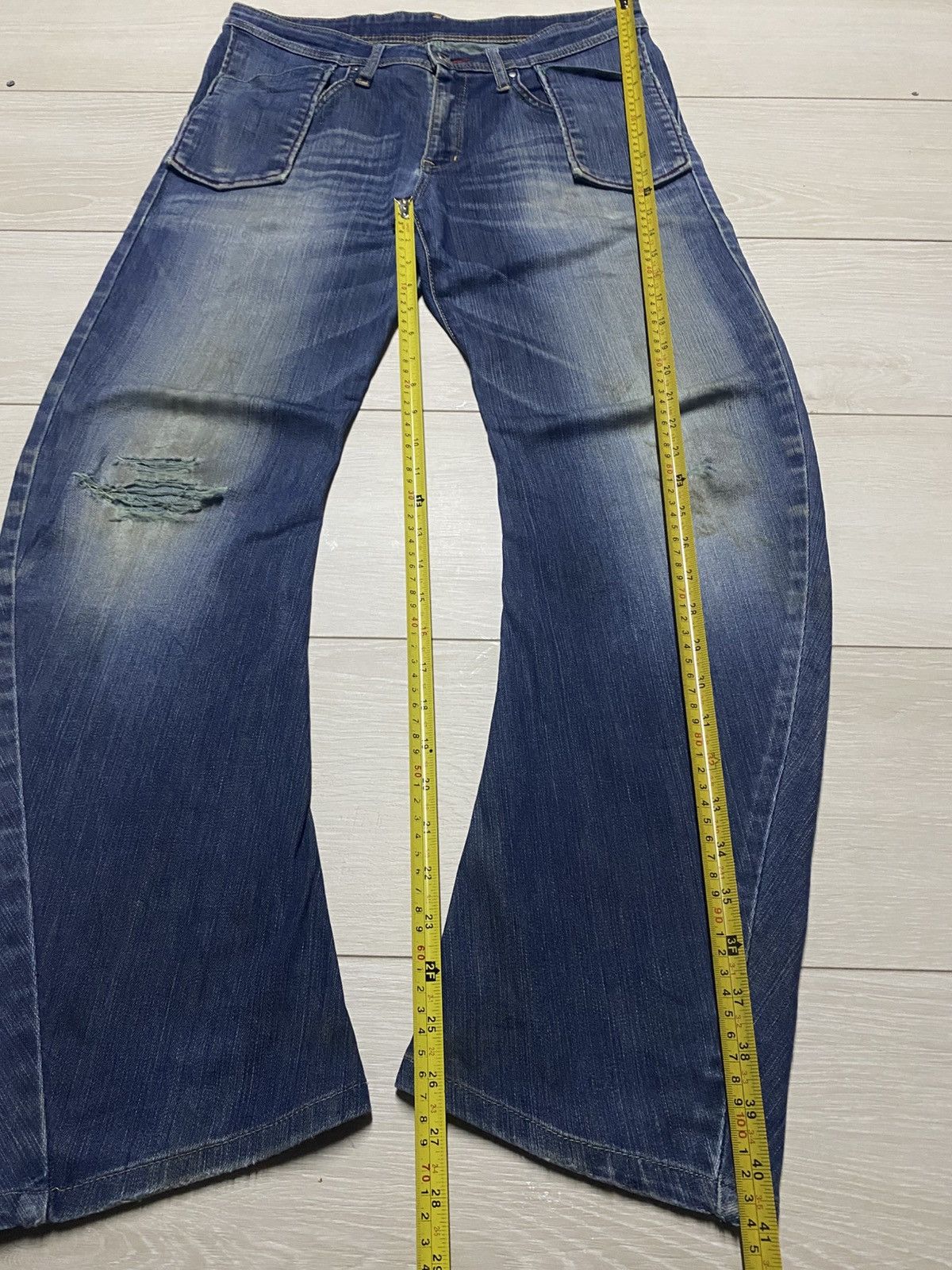 Edwin Vintage Edwin 503 E Function Twist Leg Curve Slim Jeans Size US 32 / EU 48 - 14 Thumbnail