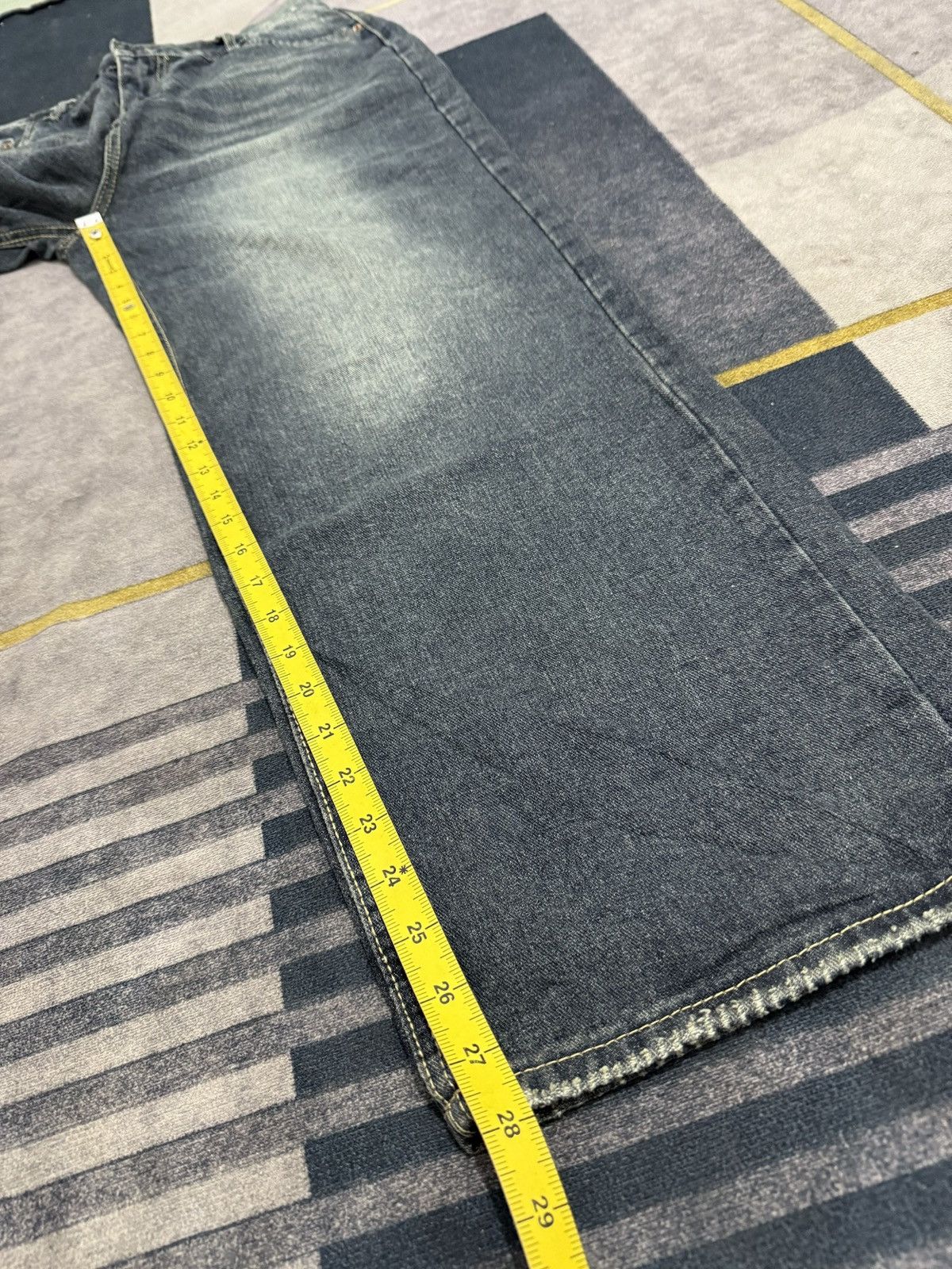 Yohji Yamamoto Y2K HAND MADE MARTIN BEGGIE DENIM PANTS Size US 31 - 12 Thumbnail