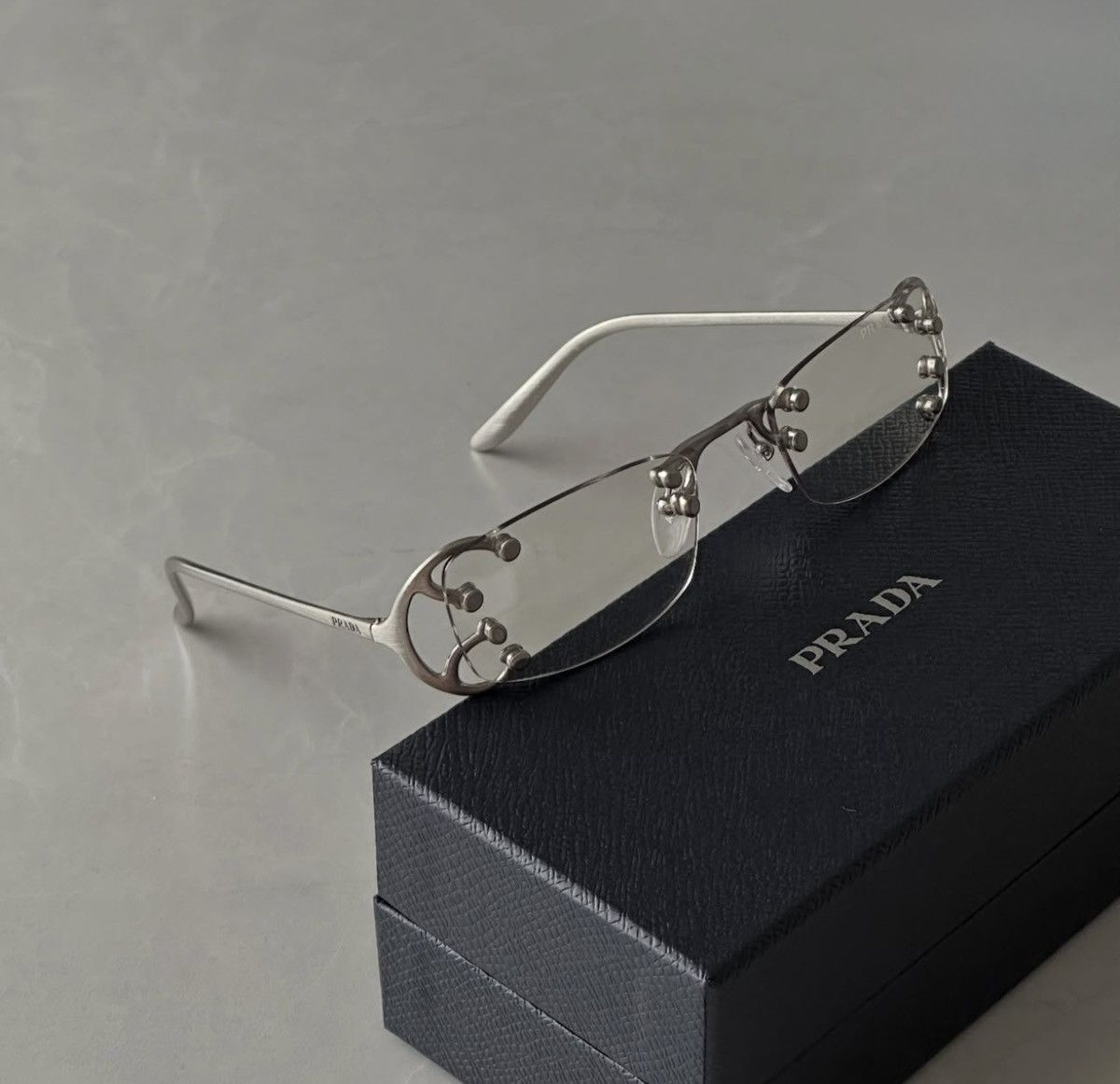 Prada NEW Prada sunglasses 2026 PR C57S 28H08N Size ONE SIZE - 5 Thumbnail