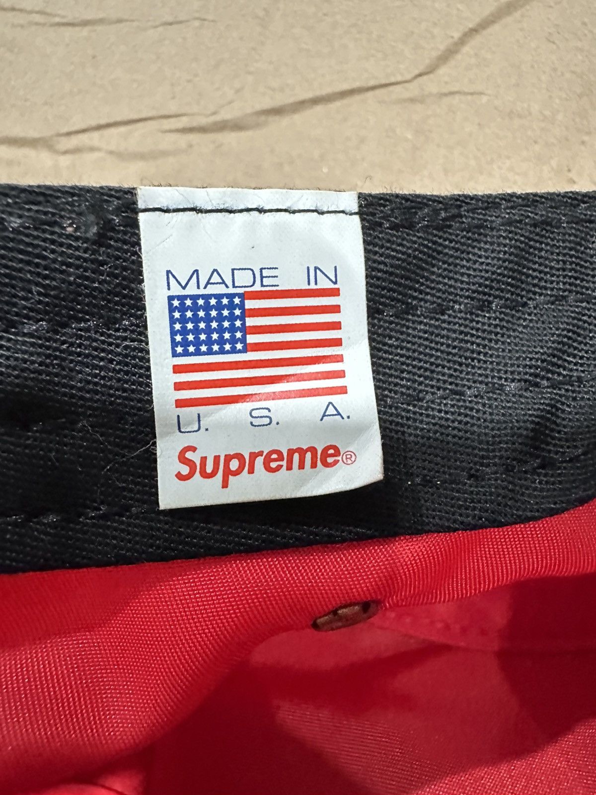 Supreme SUPREME PATENT LEATHER PATCH CAMP CAP Size ONE SIZE - 3 Thumbnail