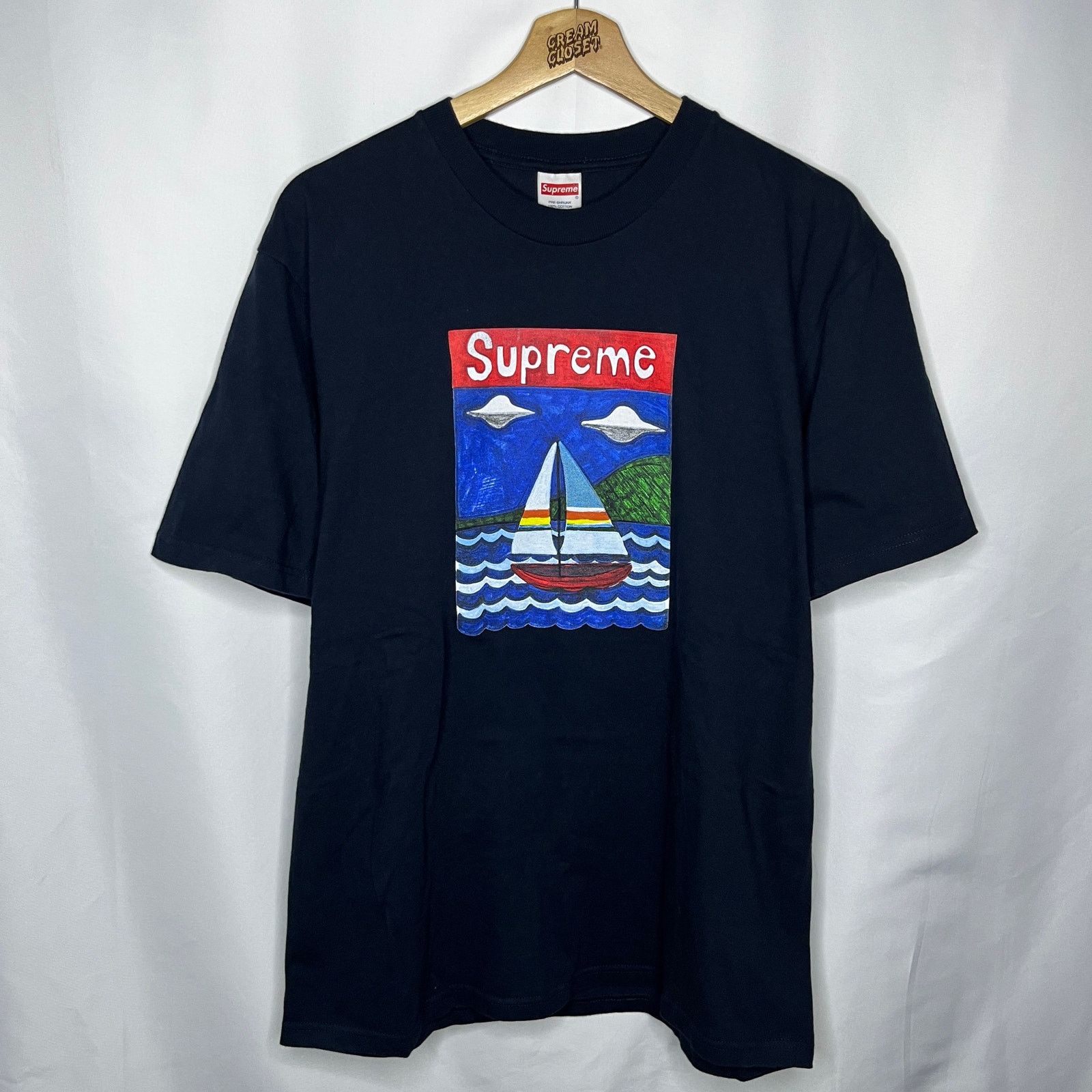 supreme NYC TEE ネイビー　classic logo 新品supreme NYC TEE ネイビーclassic logo 【公式通販】
