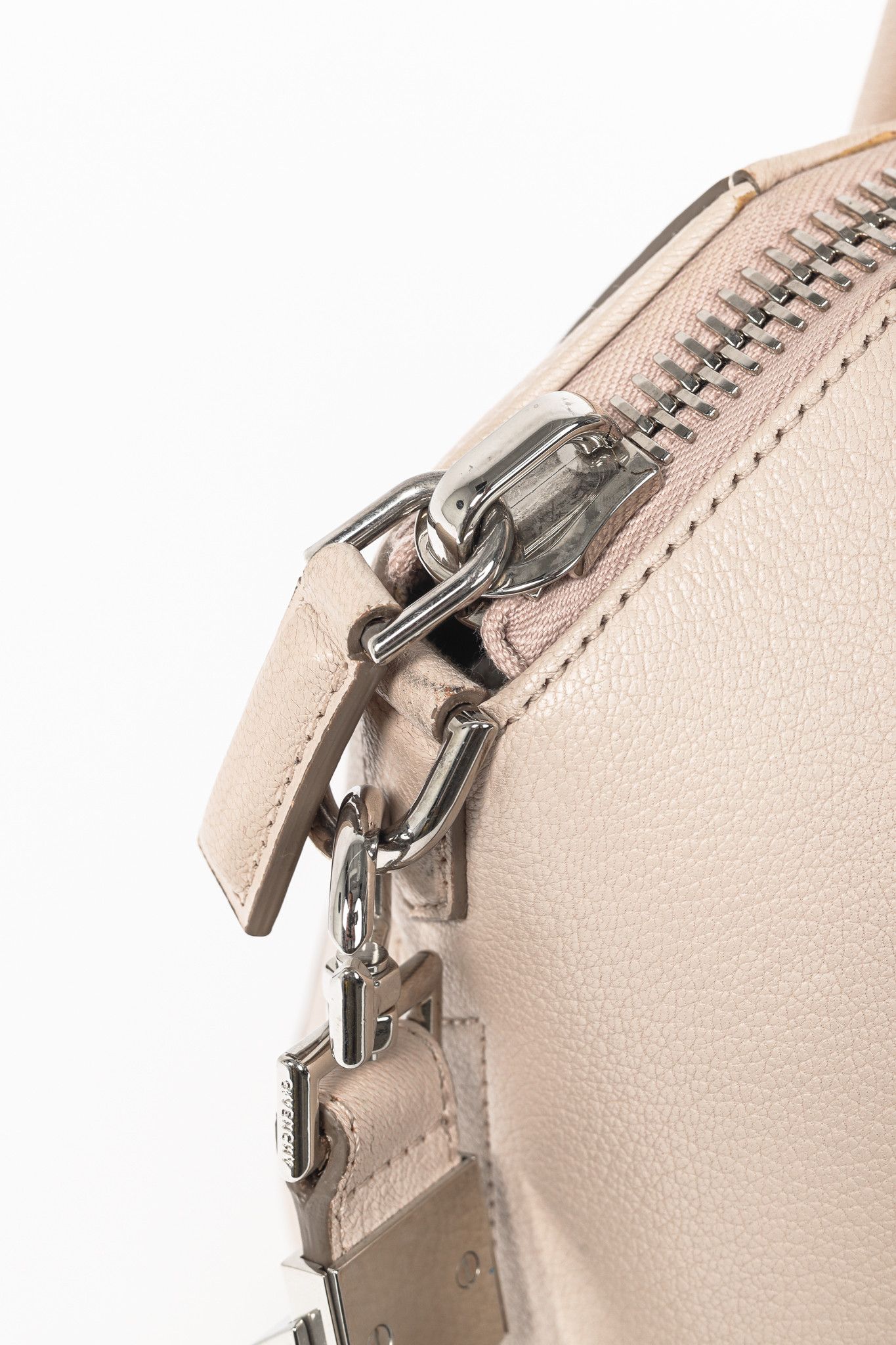 Givenchy Givenchy Antigona Small Nude Pink Goat Leather Tote Bag Size ONE SIZE - 10 Thumbnail