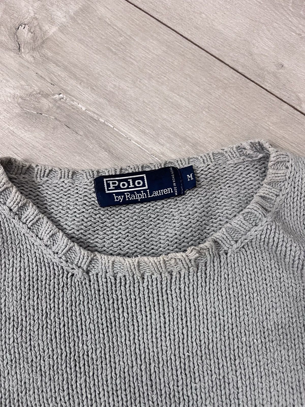 Polo Ralph Lauren 🔥90’s Ralph Lauren Polo Oldmoney Cable Knit Sweater Boxy Size US M / EU 48-50 / 2 - 11 Thumbnail