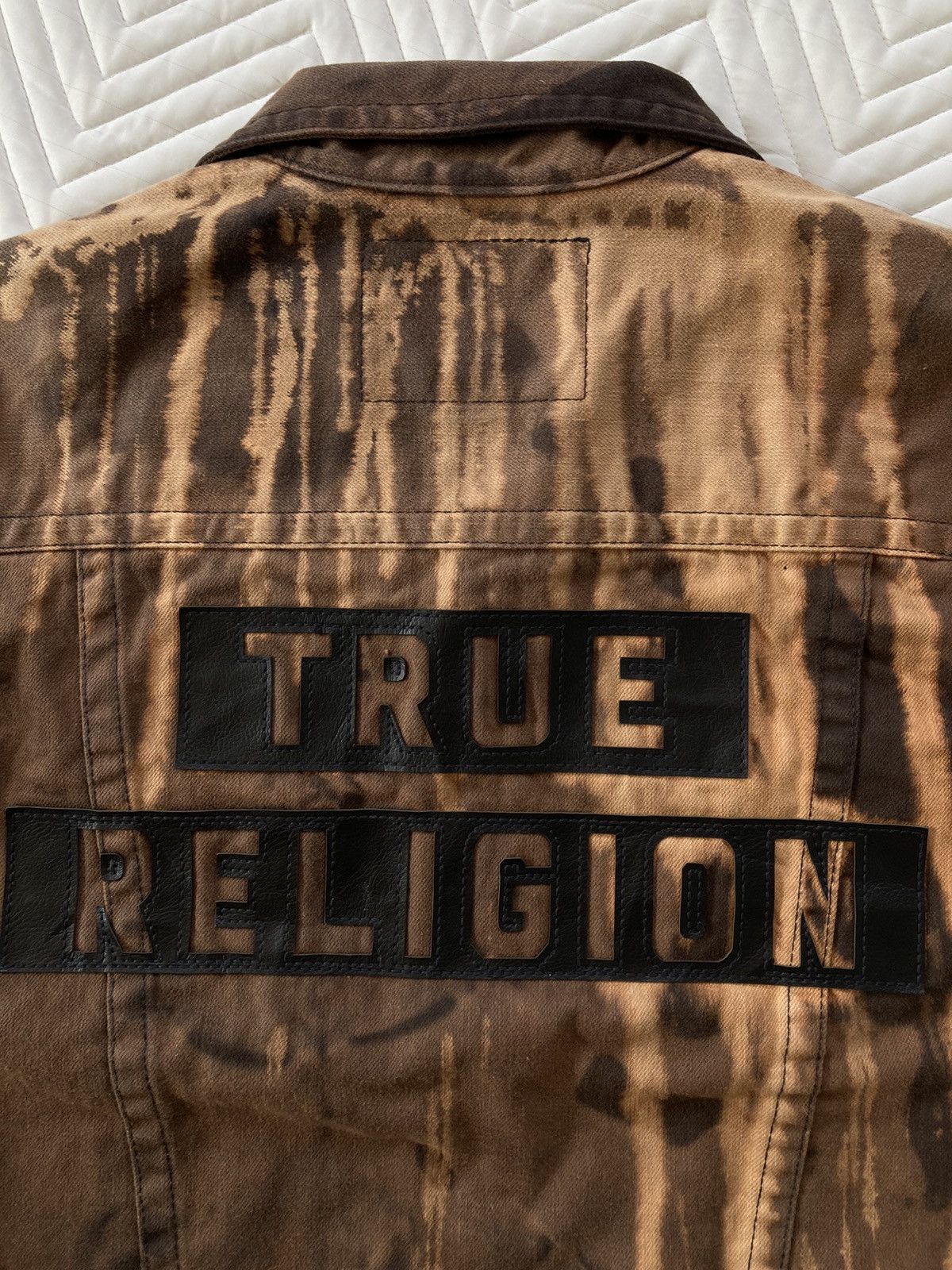 True Religion True Religion Denim Trucker Jacket Size US XL / EU 56 / 4 - 8 Thumbnail