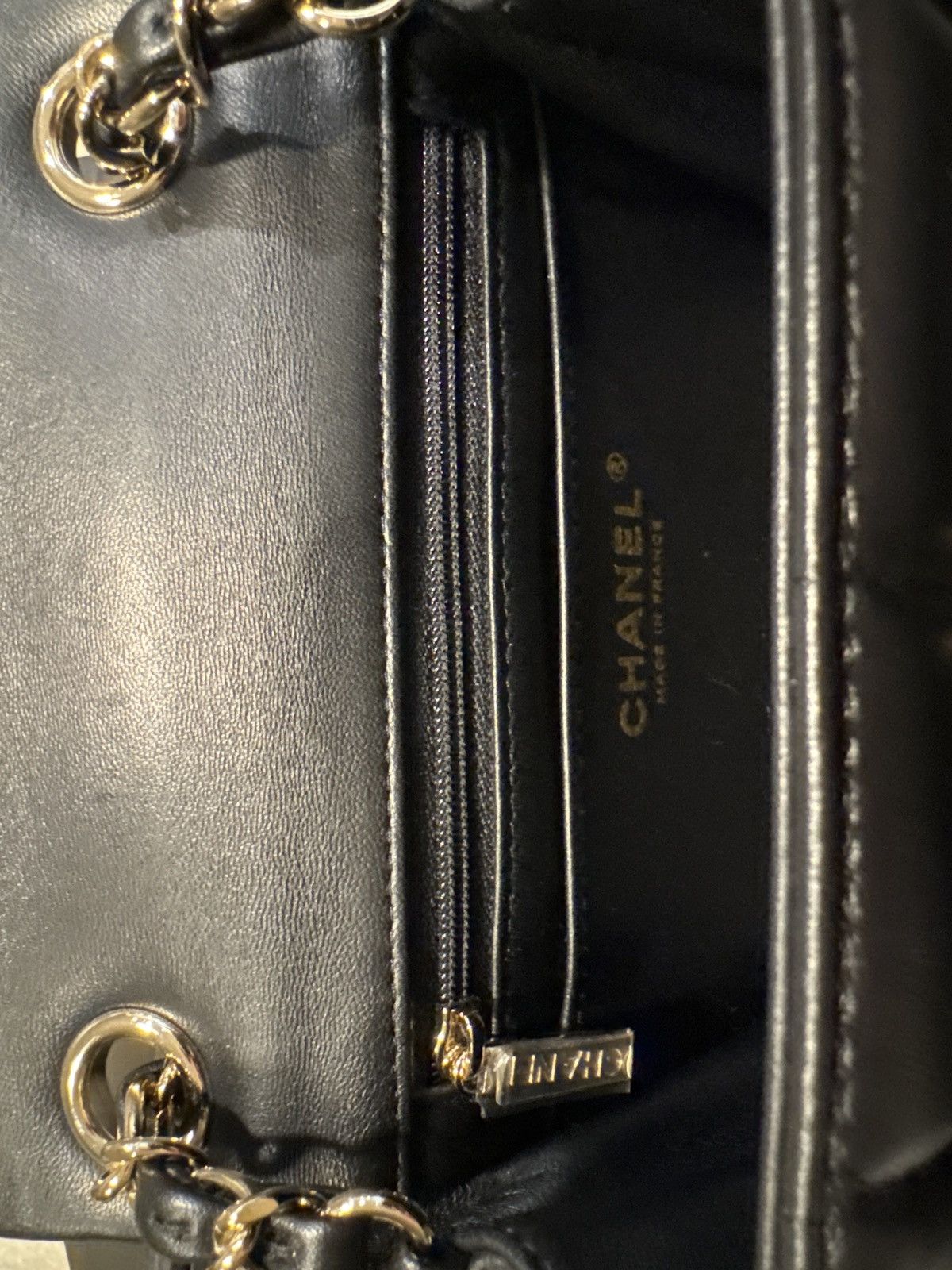 Chanel Lambskin Resin Crystal Square Quilted Mini Monacoco Flap Bag Size ONE SIZE - 7 Thumbnail