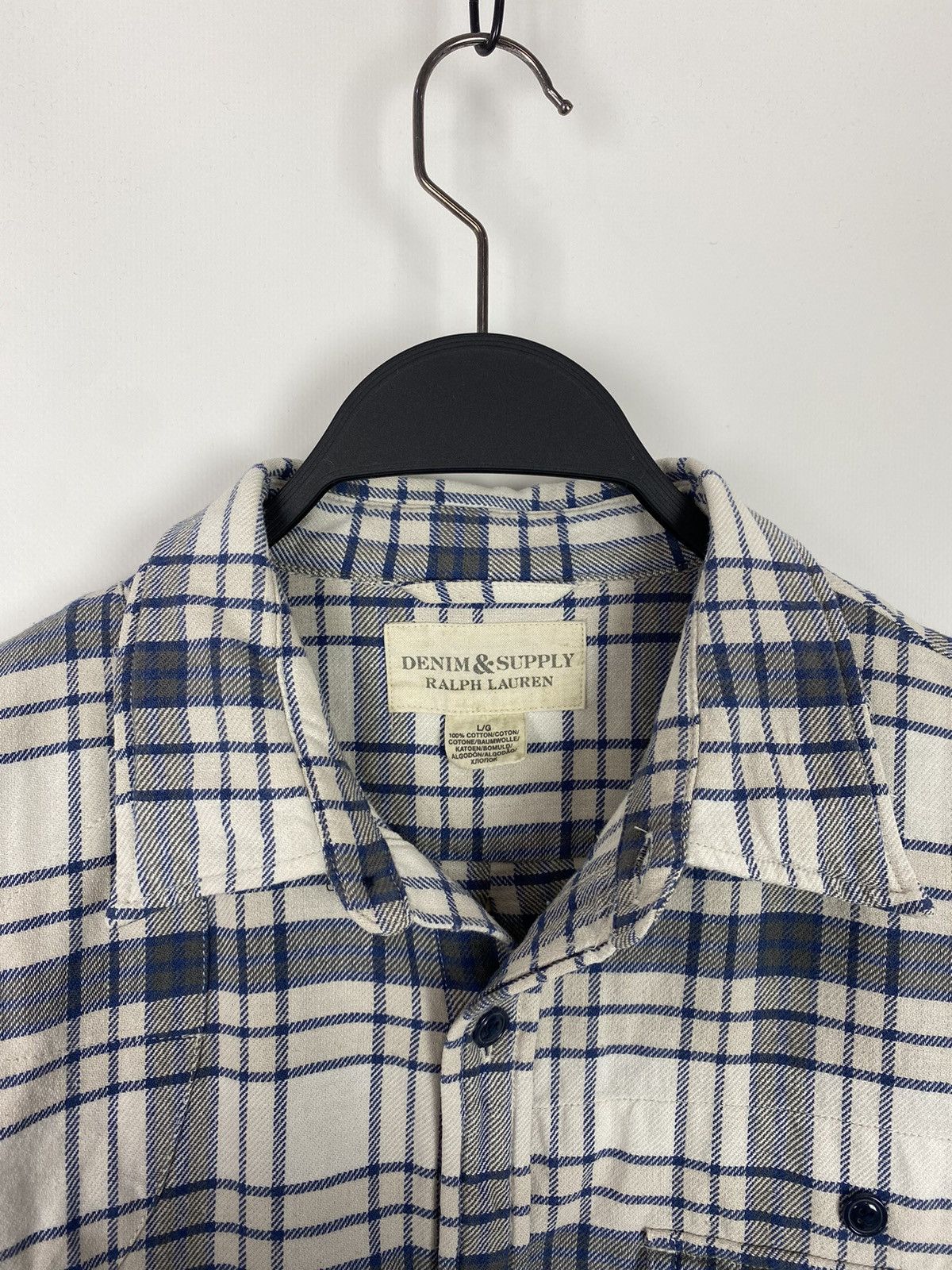 Denim & Supply Ralph Lauren Denim&Supply Checkered Gunner Flannel Button Up Size US L / EU 52-54 / 3 - 3 Thumbnail